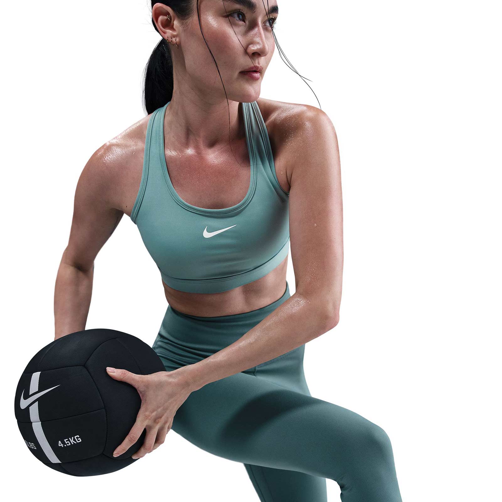 Nike Swoosh Medium Support Womens Padded Sports Bra - Image 3