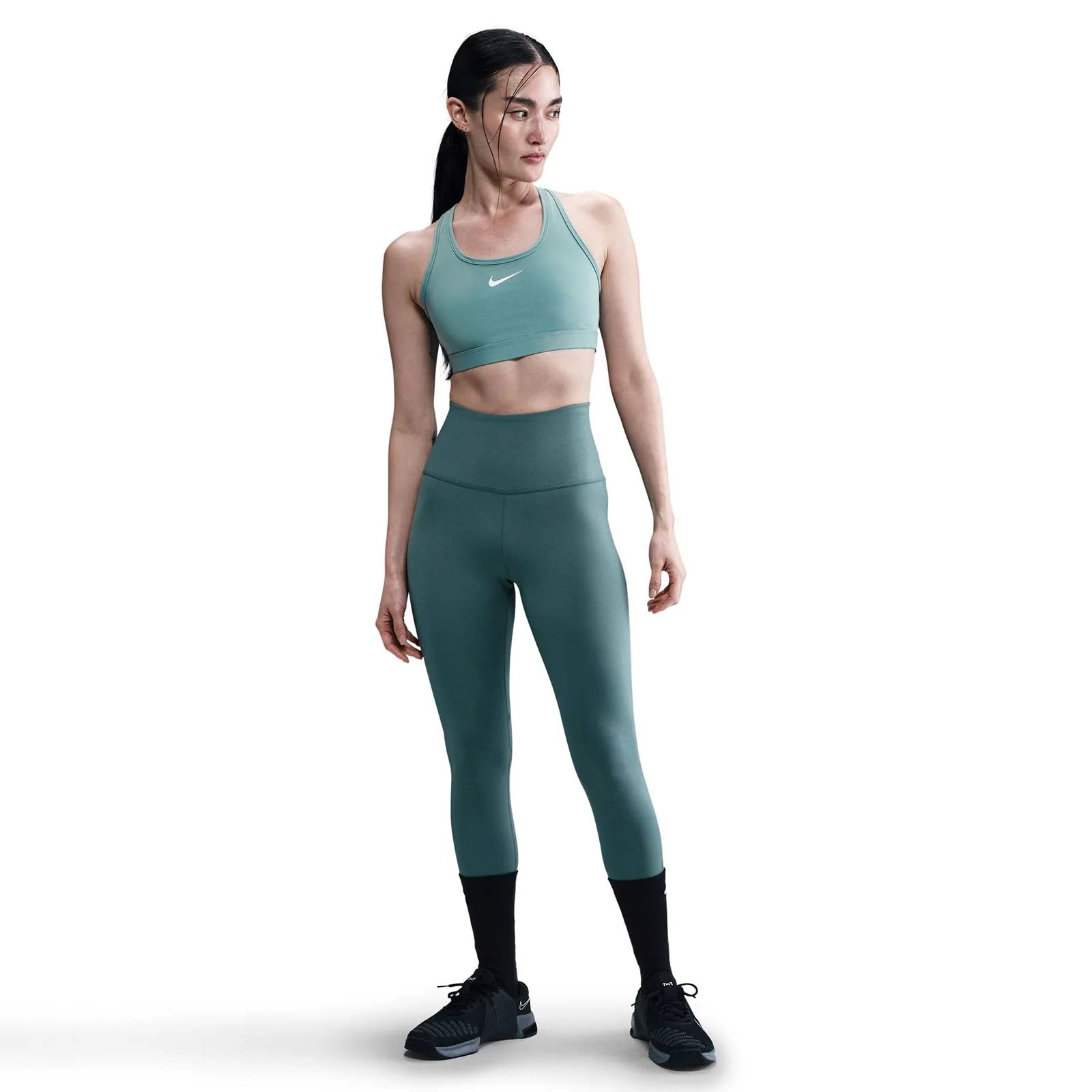 Nike Swoosh Medium Support Womens Padded Sports Bra - Image 6
