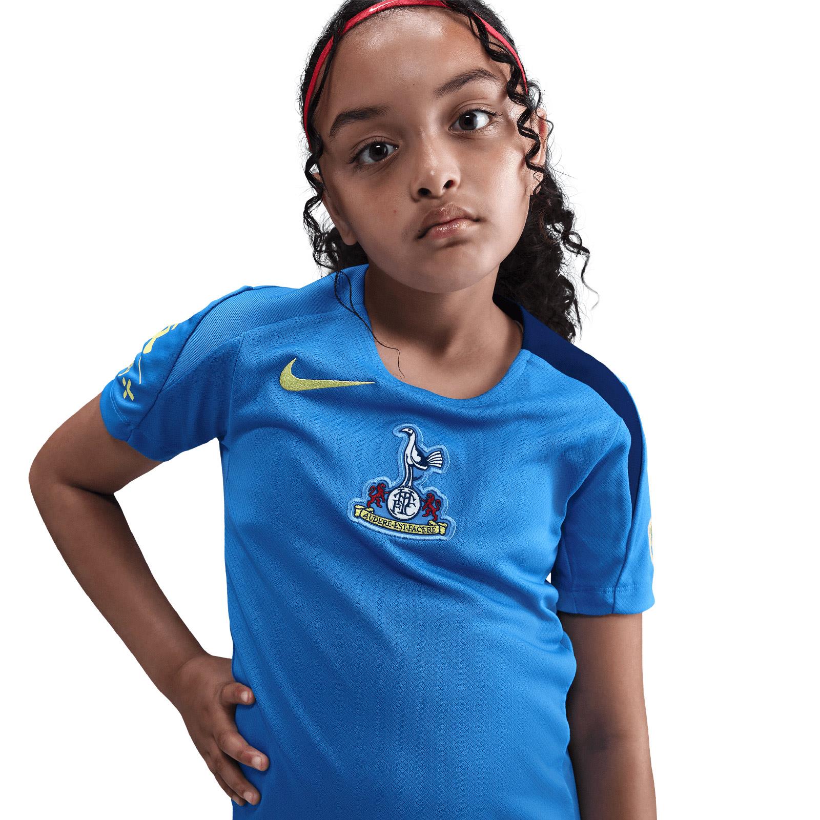 Nike Tottenham Hotspur Strike Third Kids Dri-FIT Total 90 Soccer Short-Sleeve Top - Image 3