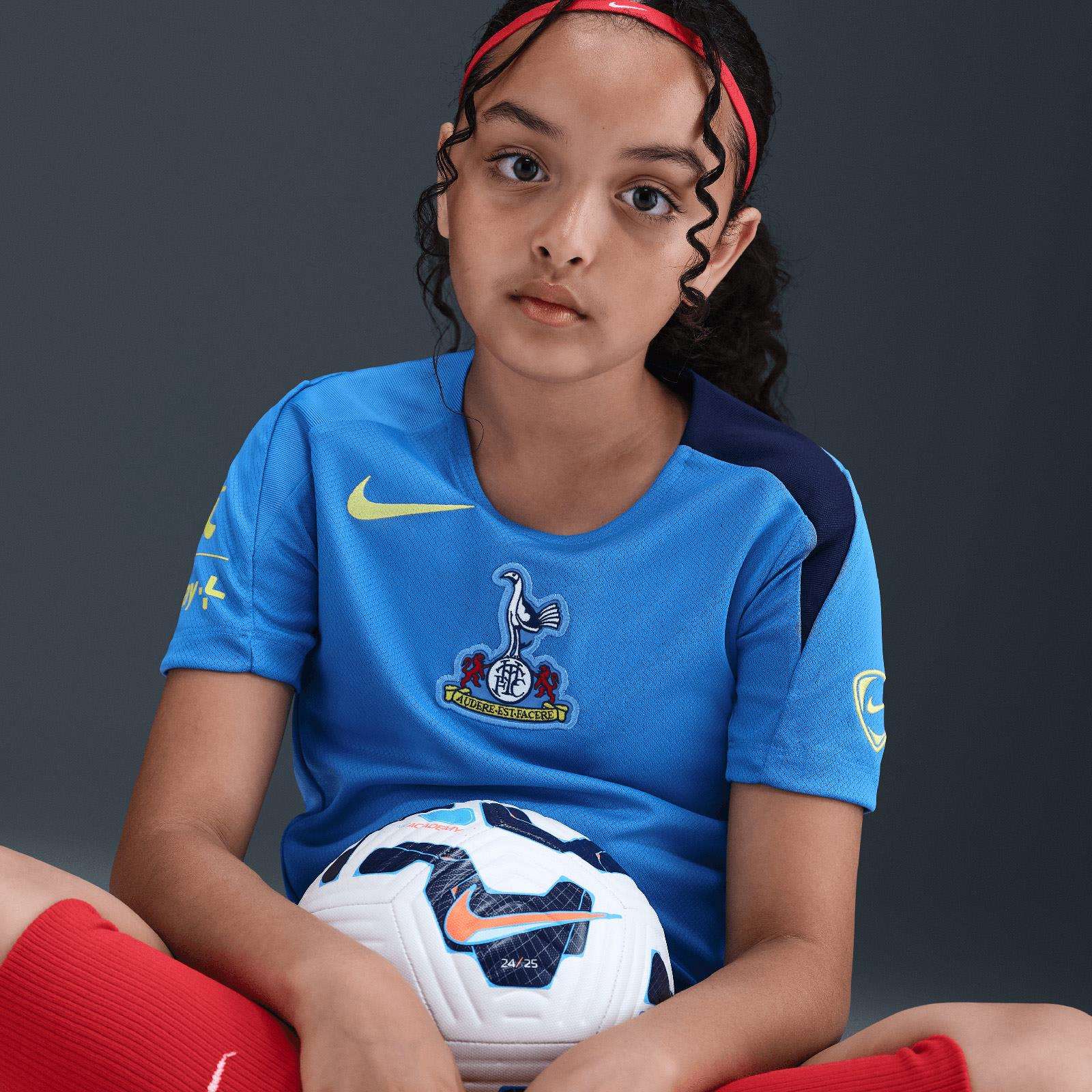Nike Tottenham Hotspur Strike Third Kids Dri-FIT Total 90 Soccer Short-Sleeve Top - Image 5
