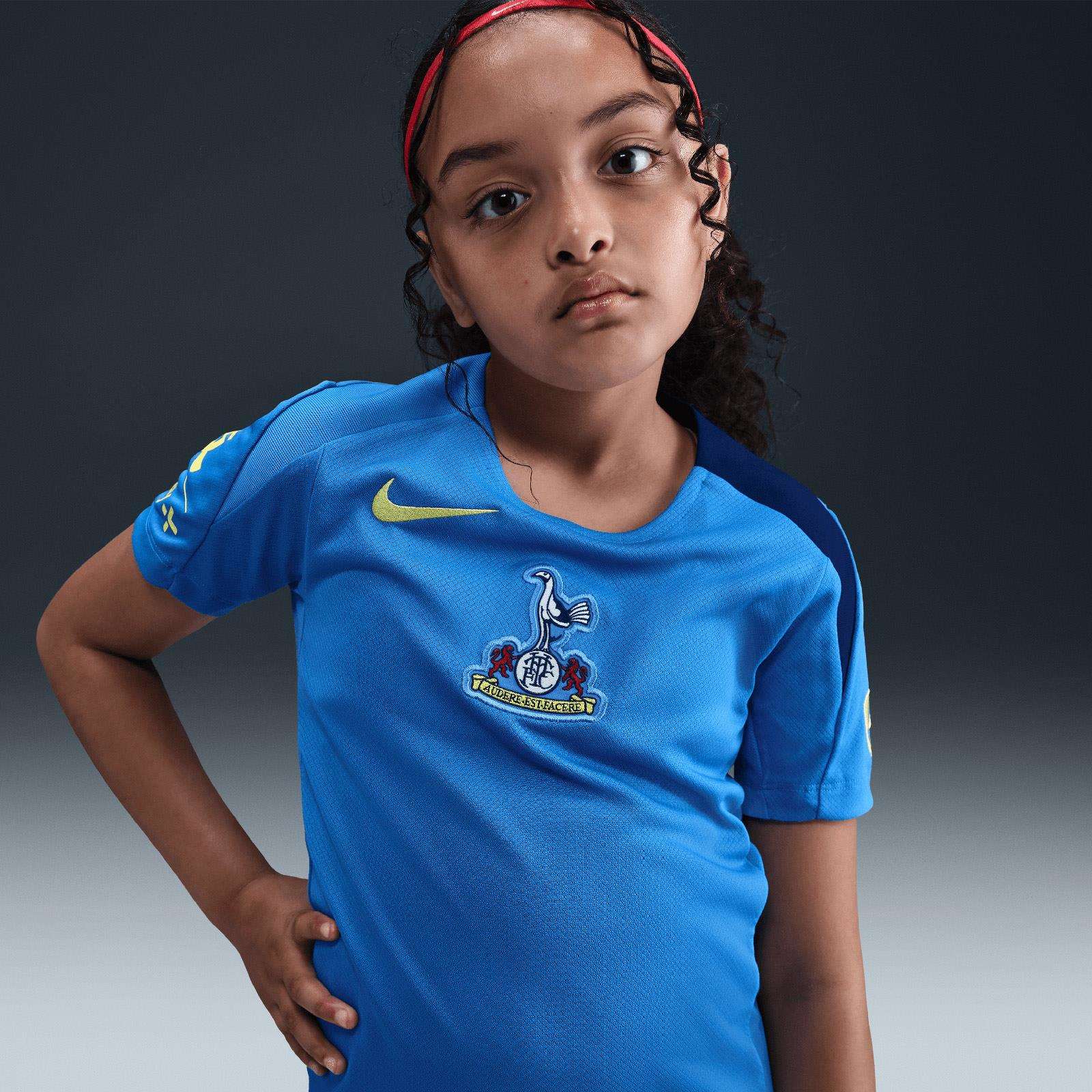 Nike Tottenham Hotspur Strike Third Kids Dri-FIT Total 90 Soccer Short-Sleeve Top - Image 6