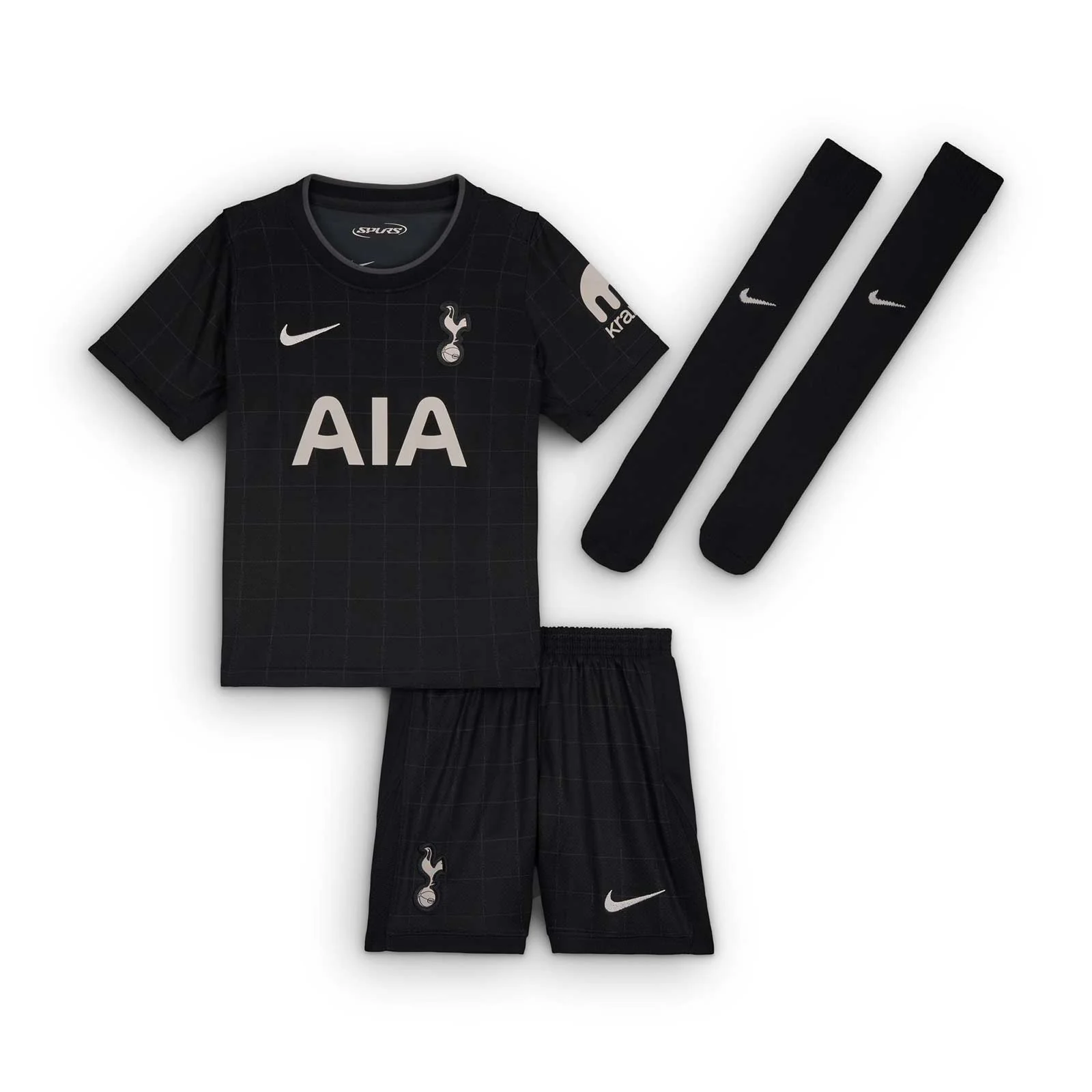 Nike Tottenham Hotspur 2025/26 Stadium Away Kids Soccer Replica 3-Piece Kit
