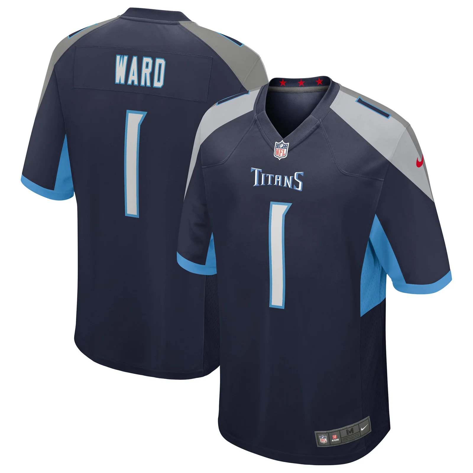 Nike Titans Ward Home Jersey - Image 3