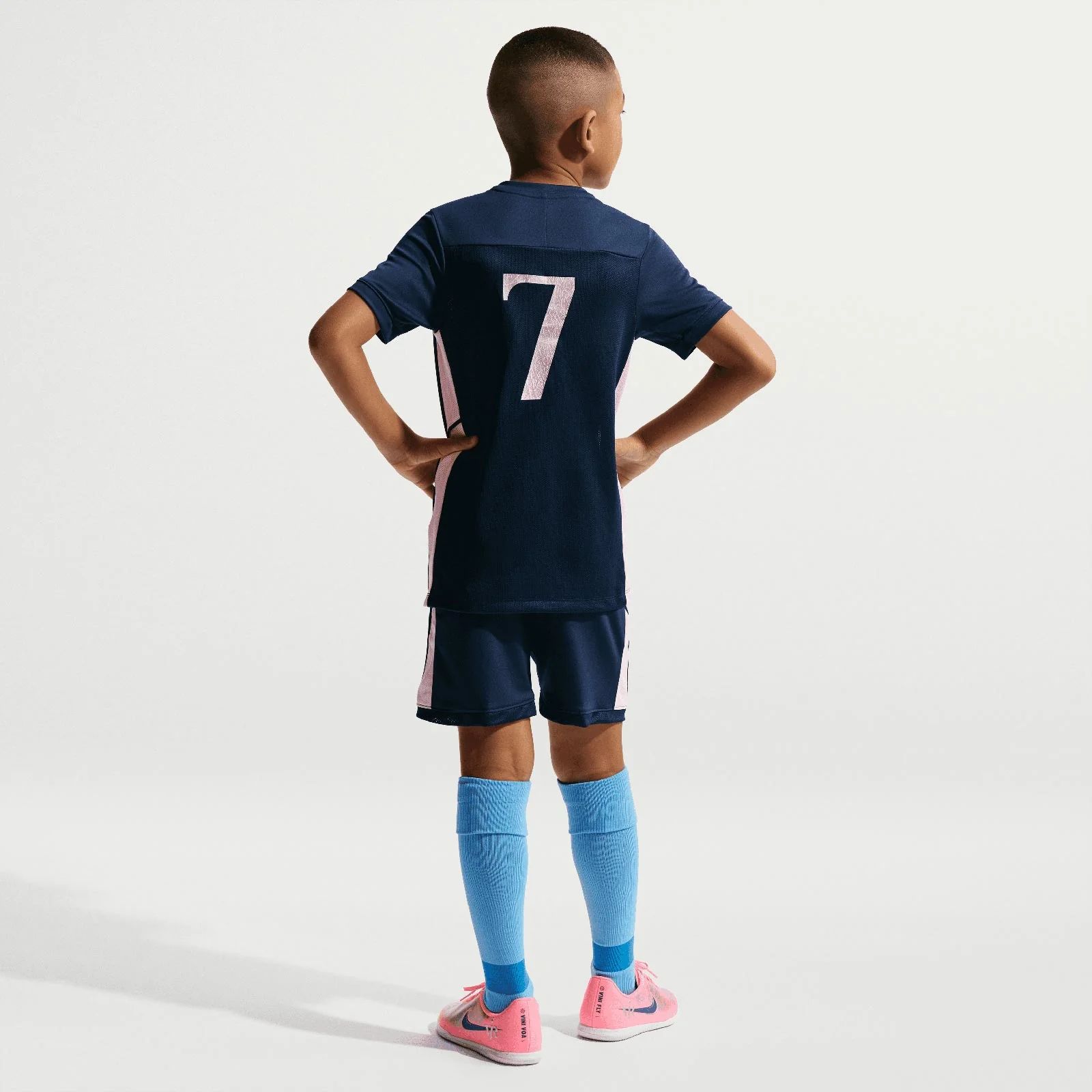 Nike Vini Jr. Academy Kids Dri-FIT Short-Sleeve Soccer Top - Image 6