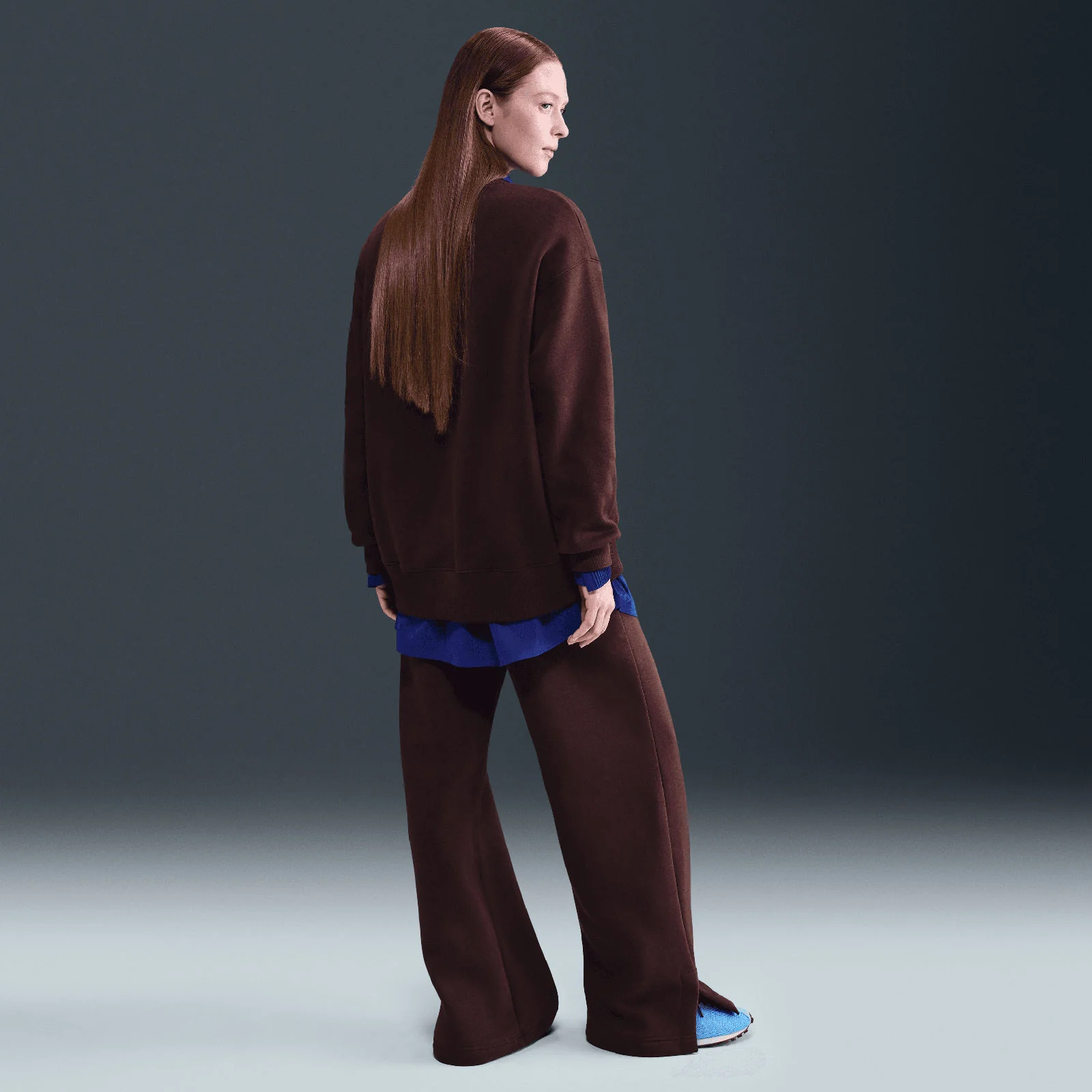 Nike Wmns NSW PHNX FLC HR PANT WD 2 Marn - Image 8