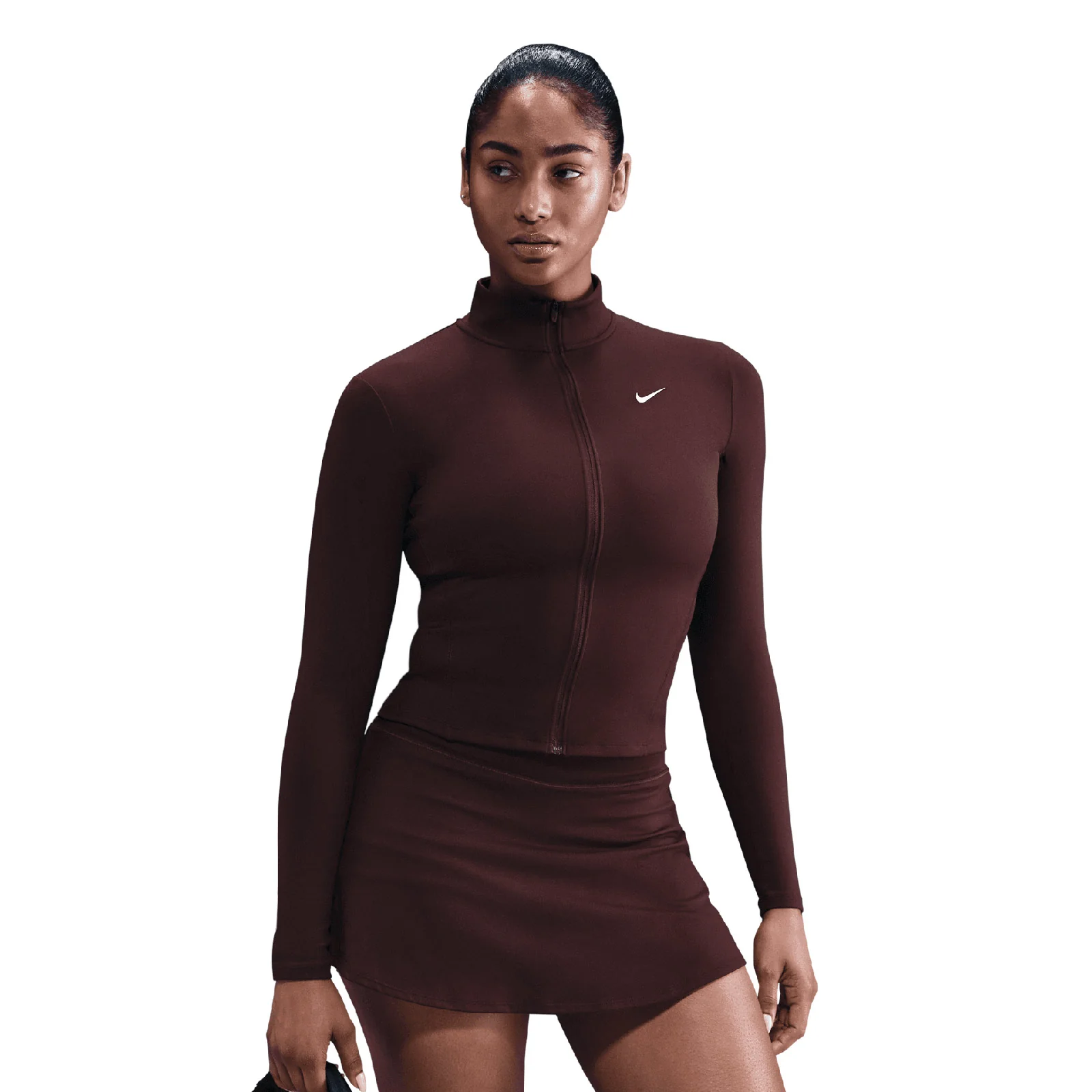 Nike One Fitted Womens Dri-FIT Full-Zip Jacket