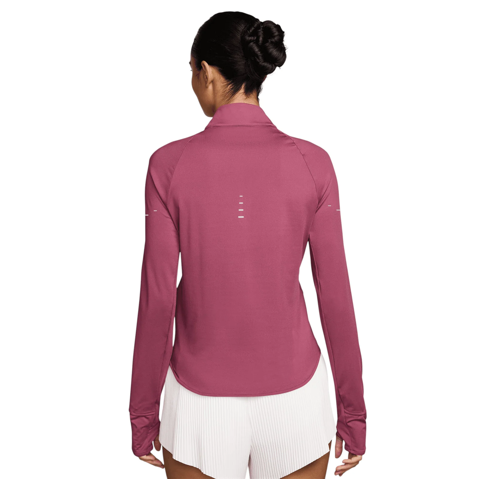 Nike Swift Womens Dri-FIT UV Half Zip Running Top - Image 2