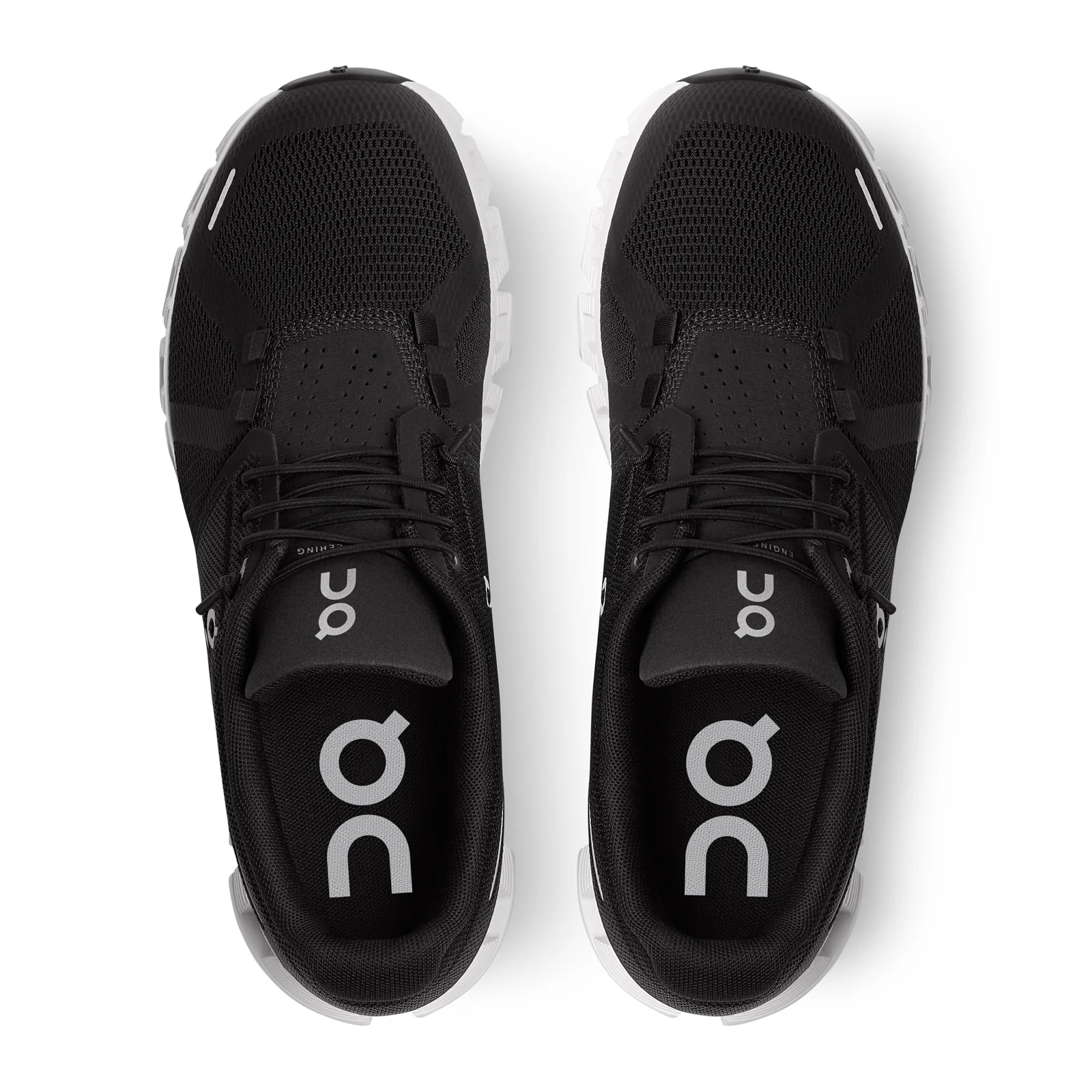 ON Cloud Womens Run Fw Black/White - Image 3