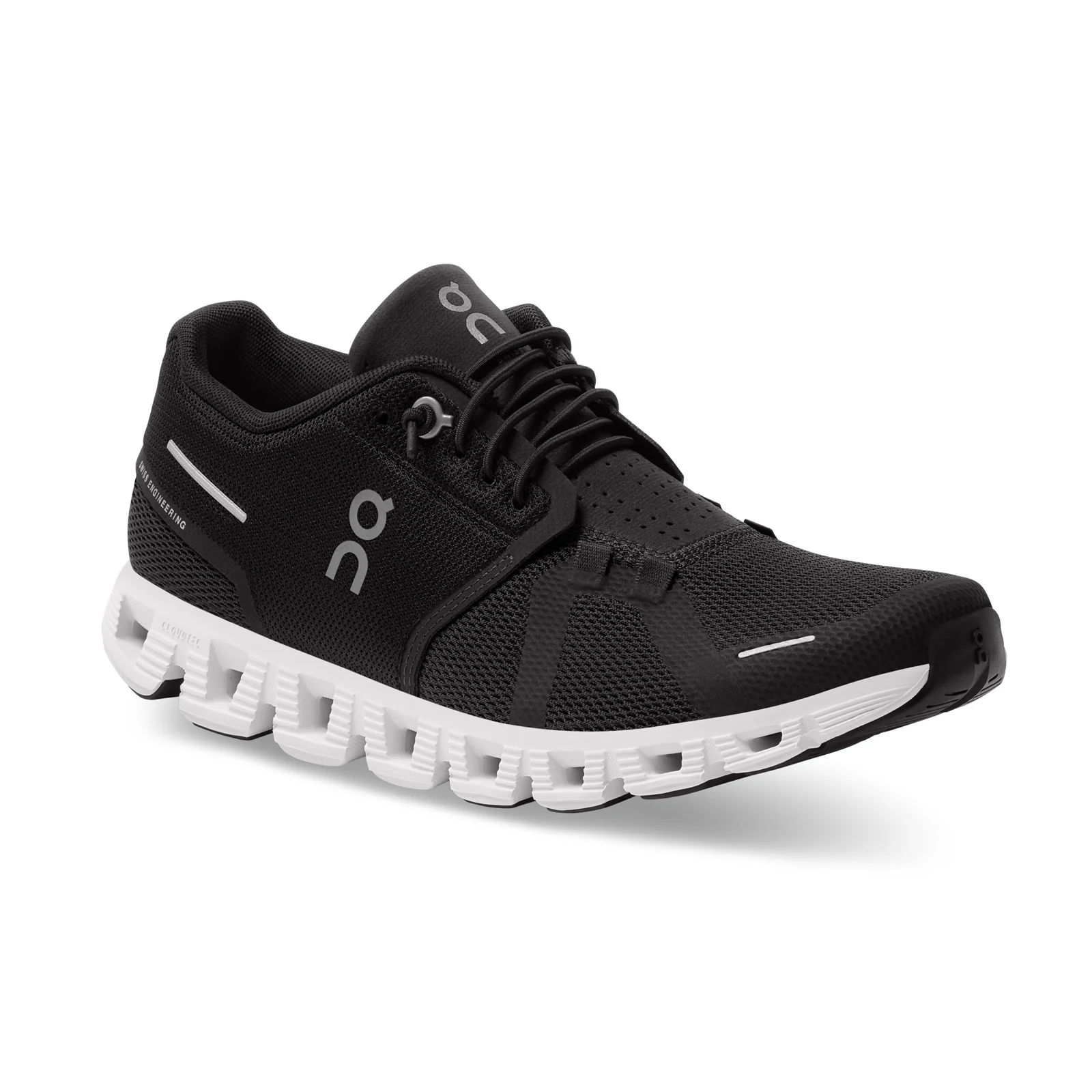 ON Cloud Womens Run Fw Black/White - Image 5