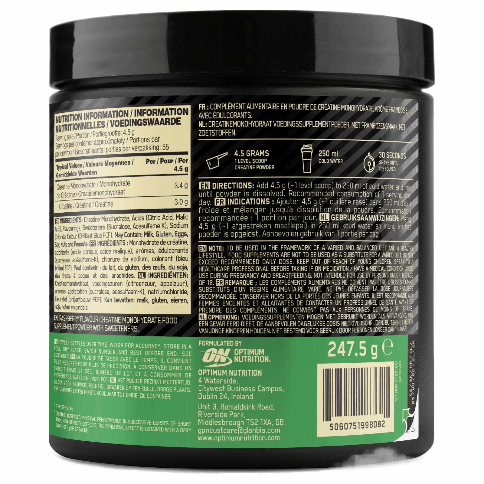 ON Creatine Powder 240g - Image 4