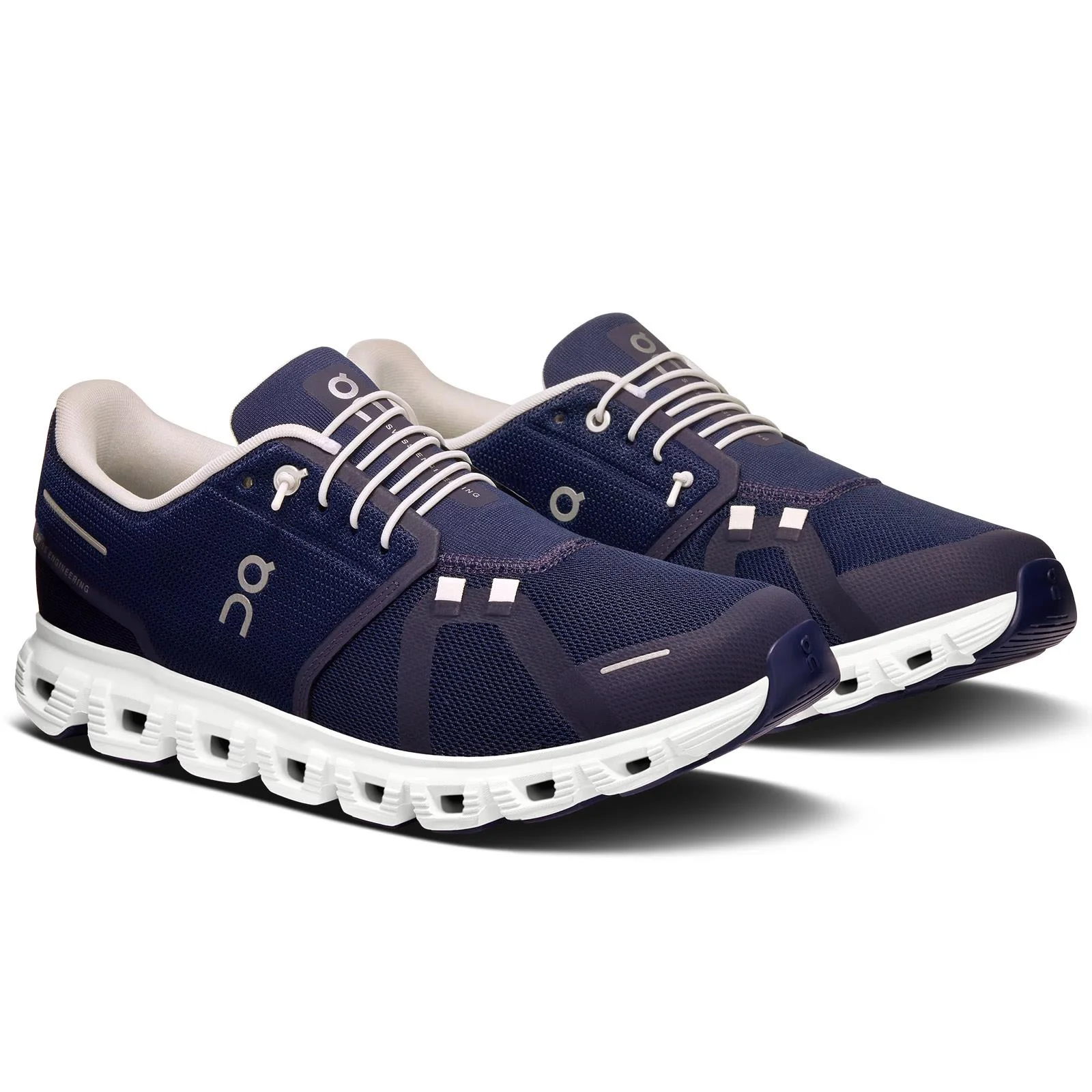 ON Mens Cloud 6 Navy/White - Image 5
