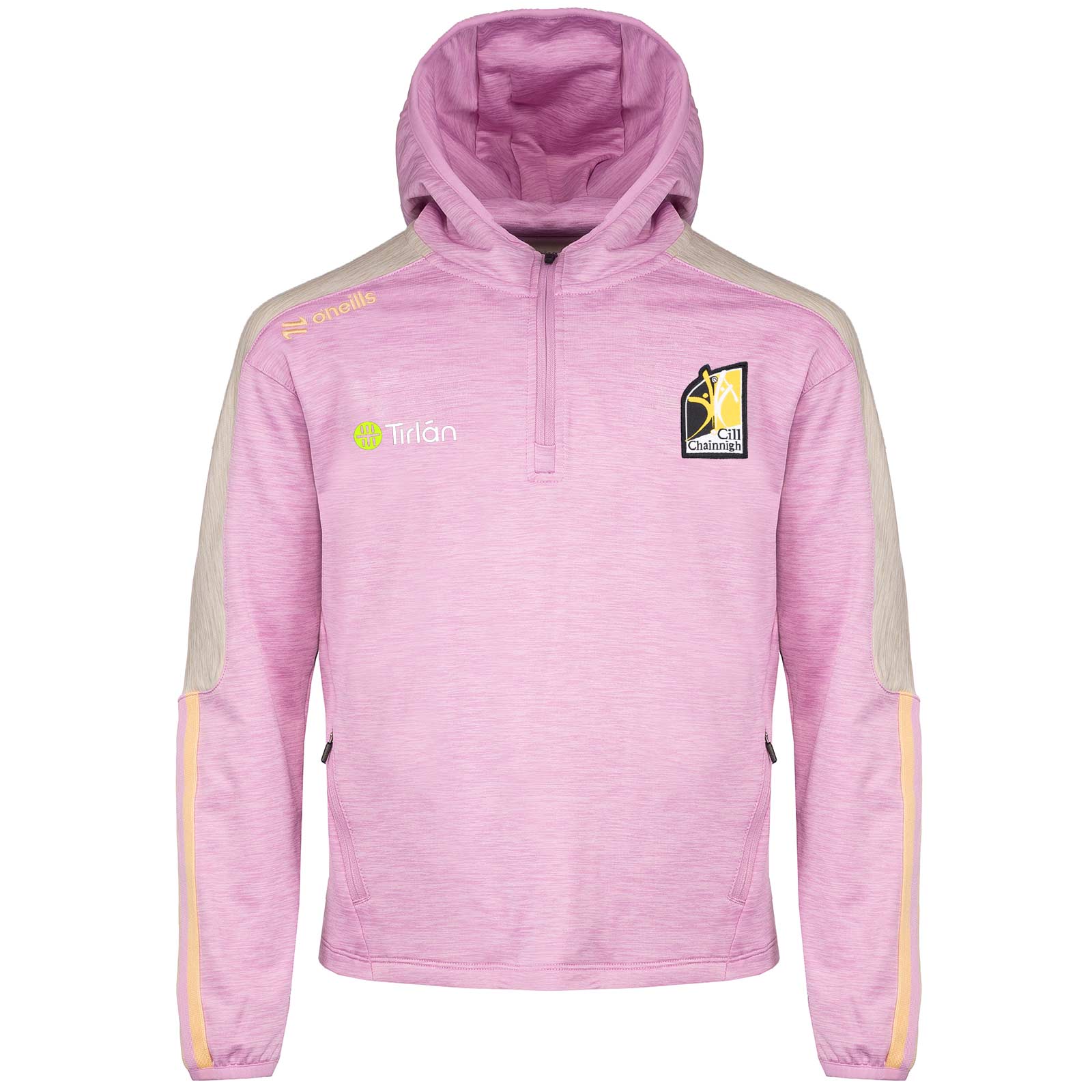 O'Neills Kilkenny GAA Garima Girls Brushed Half Zip Hoodie