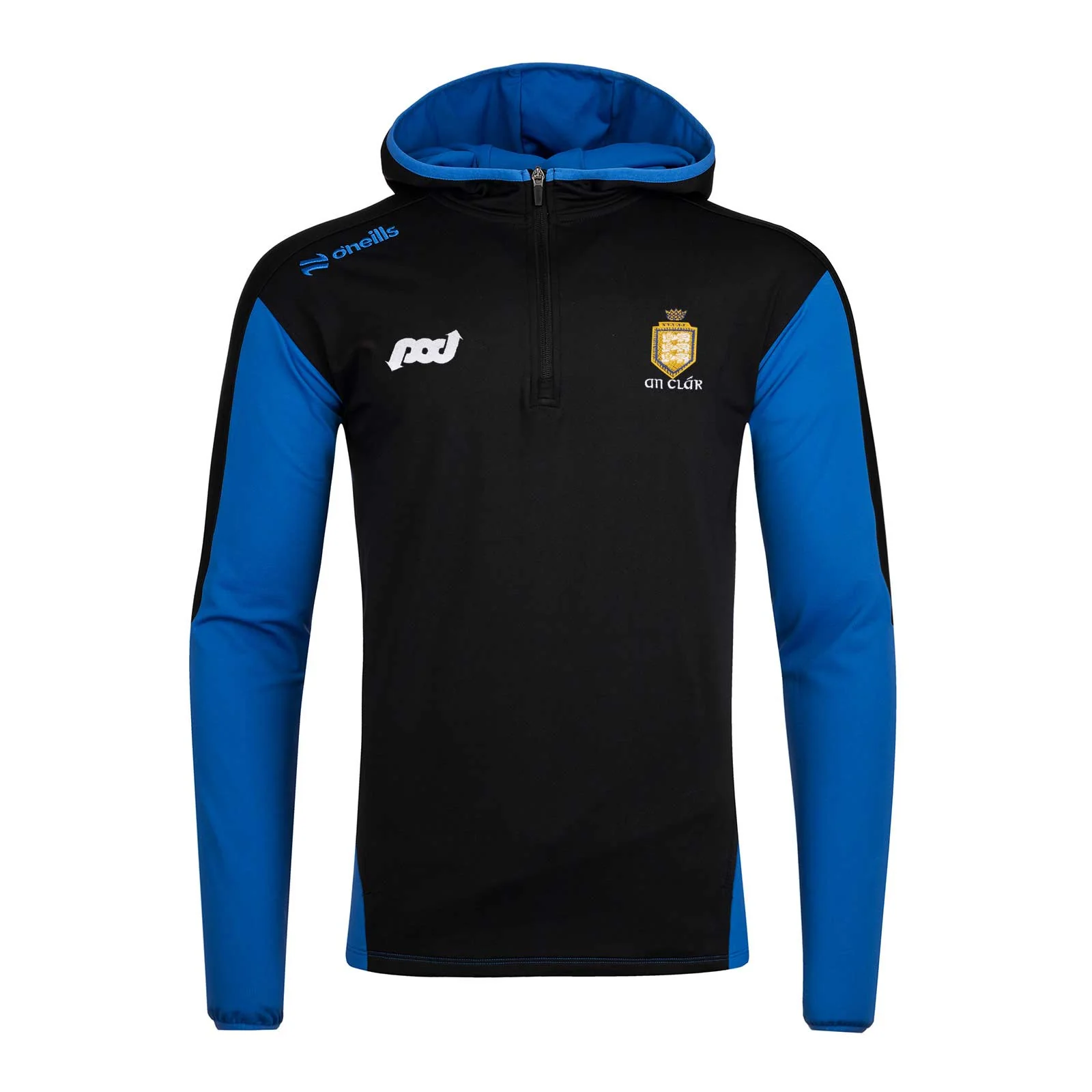 O'Neills Clare GAA Graham Brushed Half Zip Hoodie