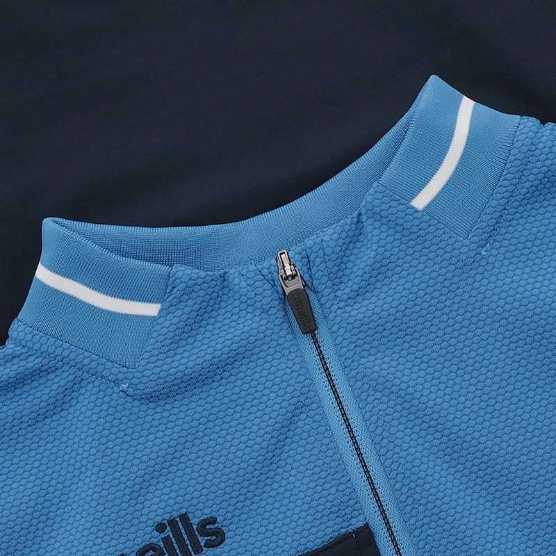 O'Neills Dublin GAA Joyce Brushed Mens Half Zip Top - Image 7