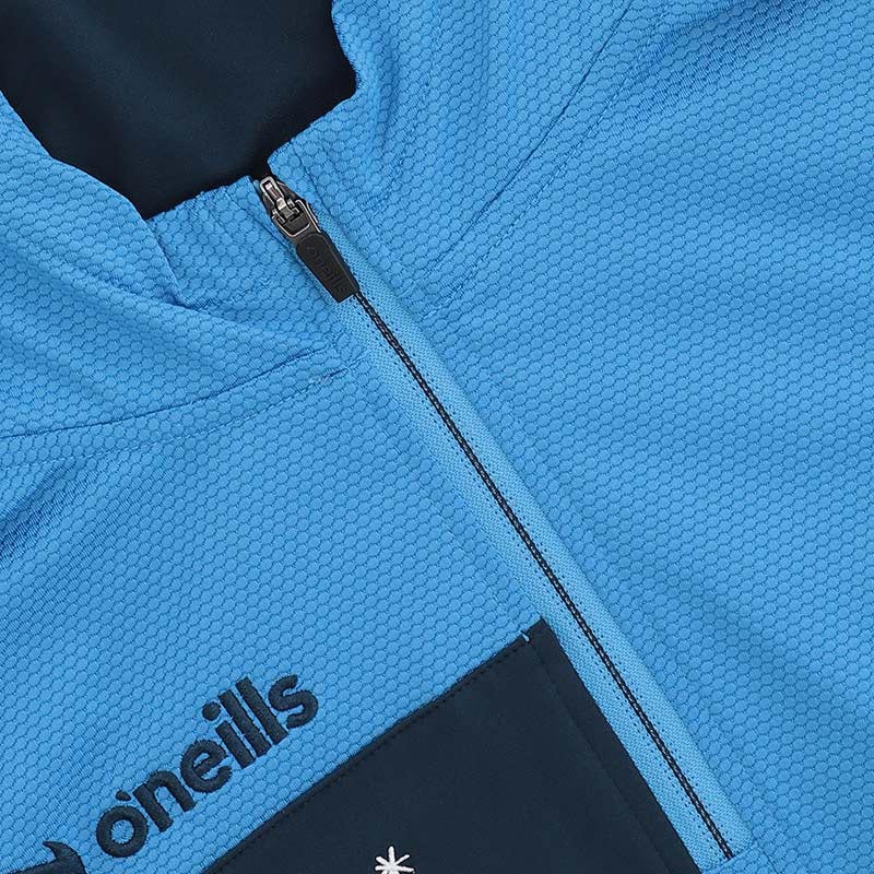 O'Neills Dublin GAA Joyce Kids Brushed Half Zip Hoodie - Image 10