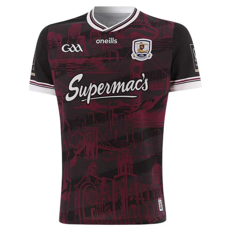 O'Neills Galway 25 DWTS Jersey Black