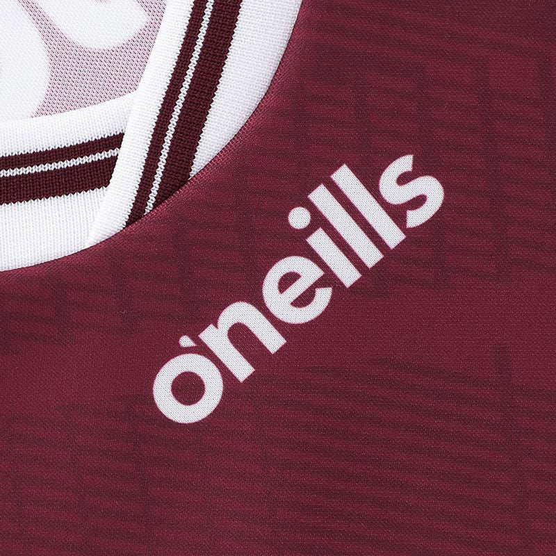 O'Neills Galway GAA 2025 Womens Fit Home Jersey - Image 4