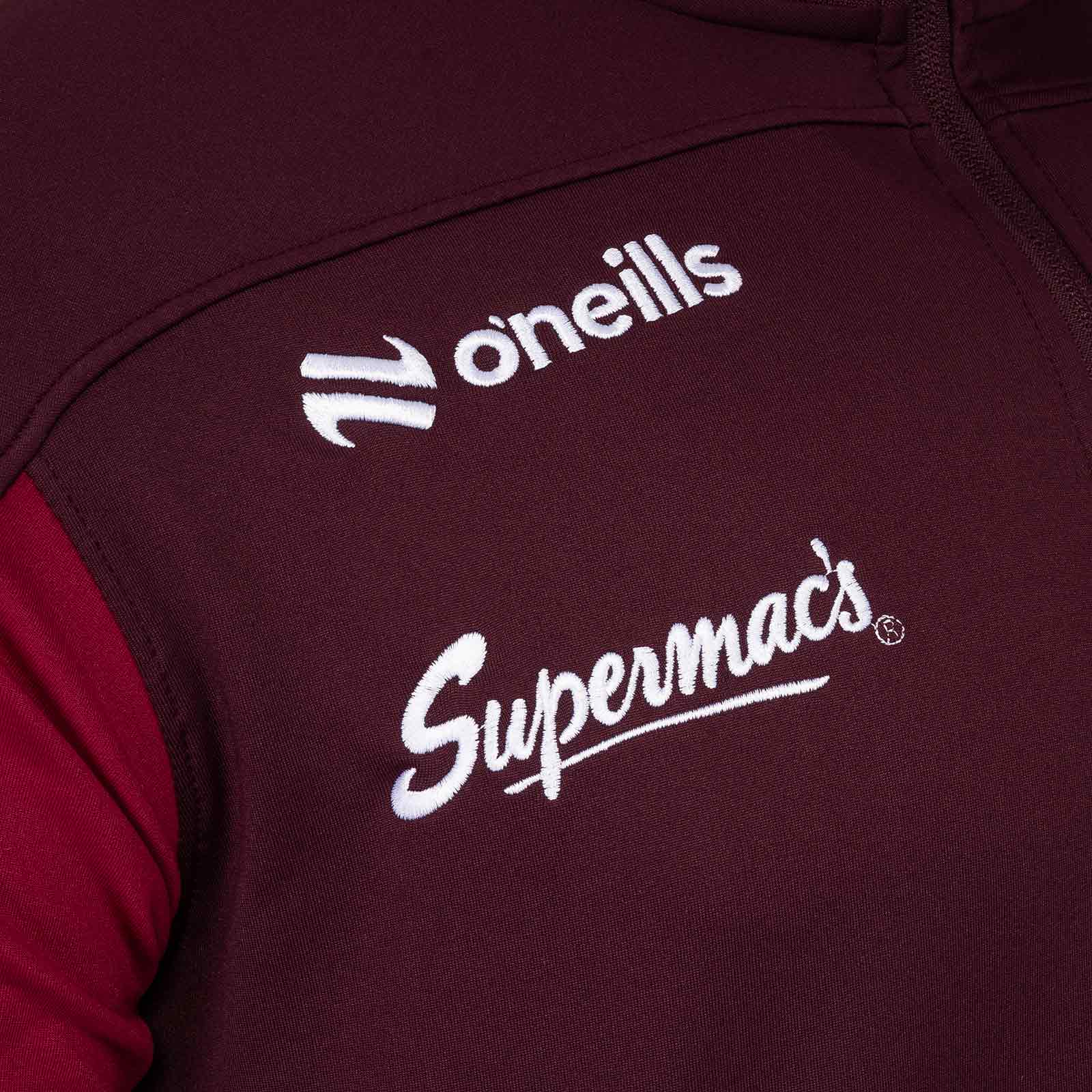 O'Neills Galway GAA Graham Brushed Half Zip Top - Image 4
