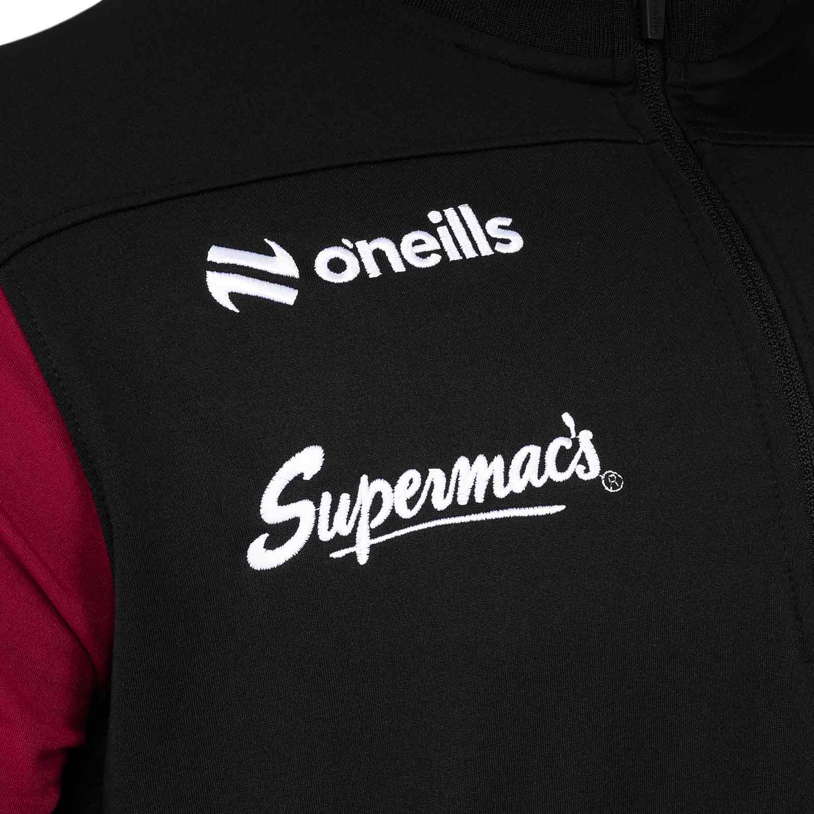O'Neills Galway GAA Graham Brushed Kids Half Zip Top - Image 4