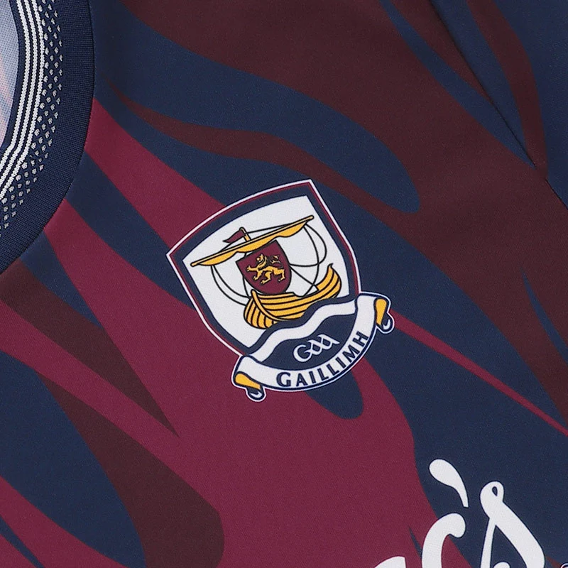 O'Neills Galway GAA 2026 Kids Hurling Training Jersey - Image 3