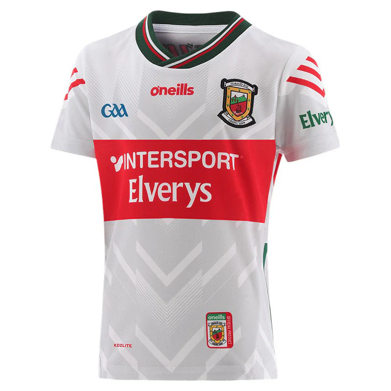 O'Neills Mayo GAA 2025 Home Goalkeeper Kids Jersey