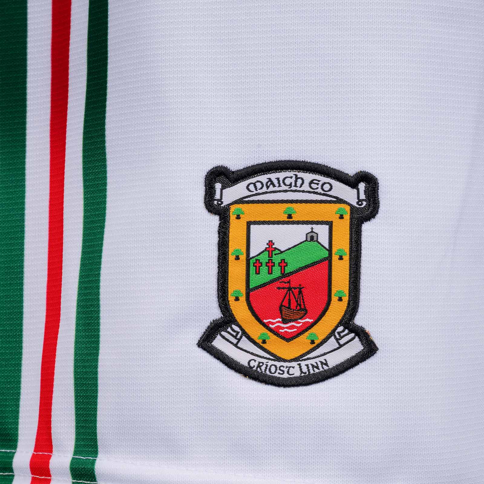 O'Neills Mayo GAA 2025 Home Mens Printed Shorts - Image 4