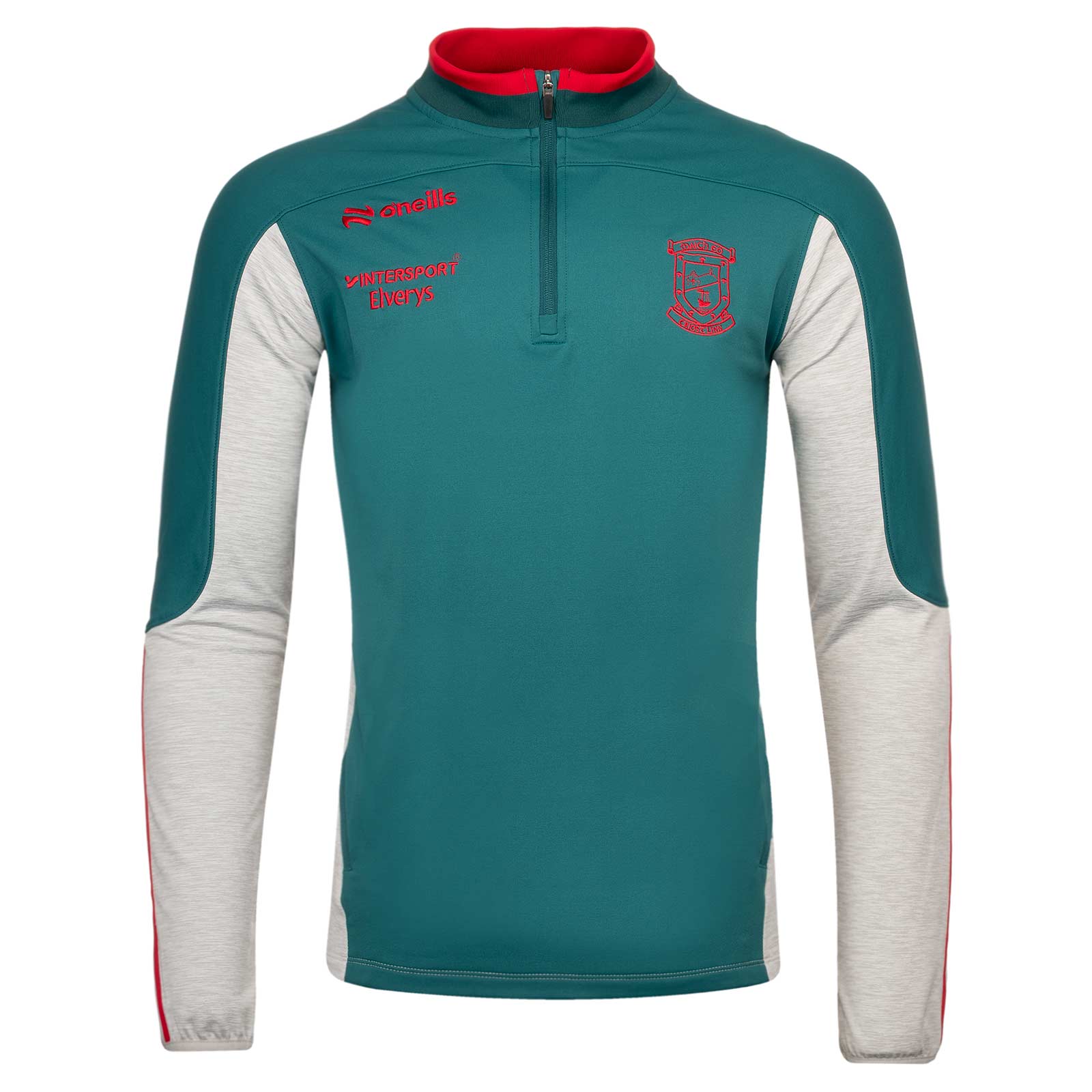 O'Neills Mayo GAA Graham Brushed Mens Half Zip Top