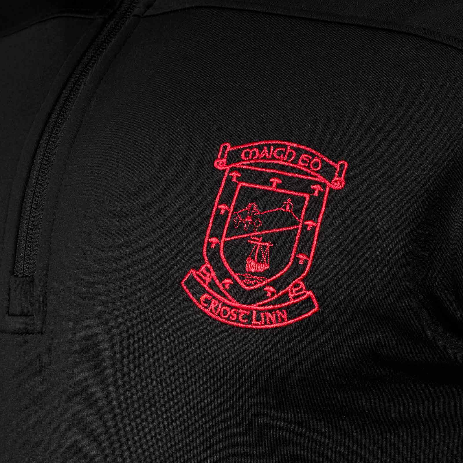 O'Neills Mayo GAA Graham Brushed Mens Half Zip Top - Image 6