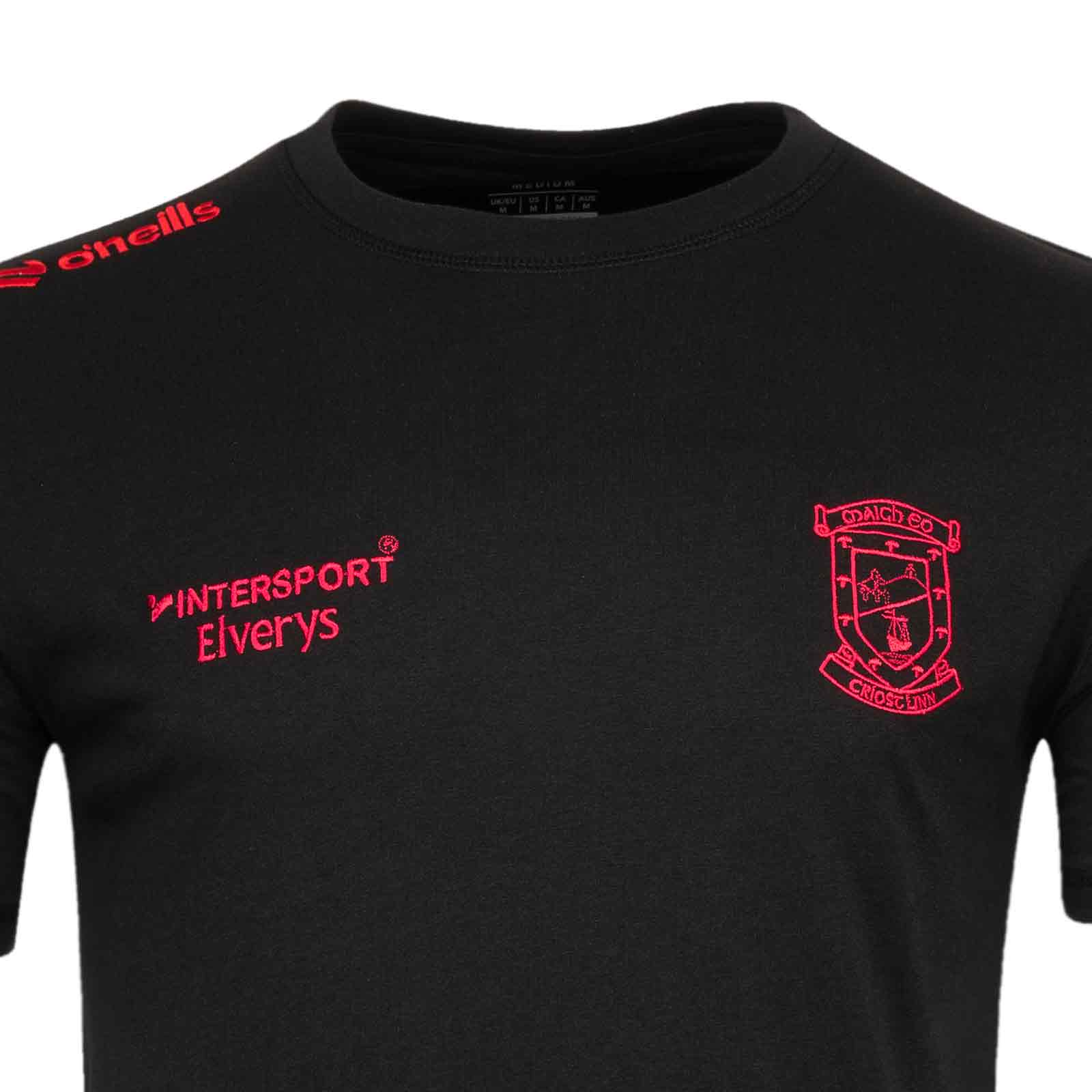 O'Neills Mayo GAA Graham Cotton Mens T-Shirt - Image 3