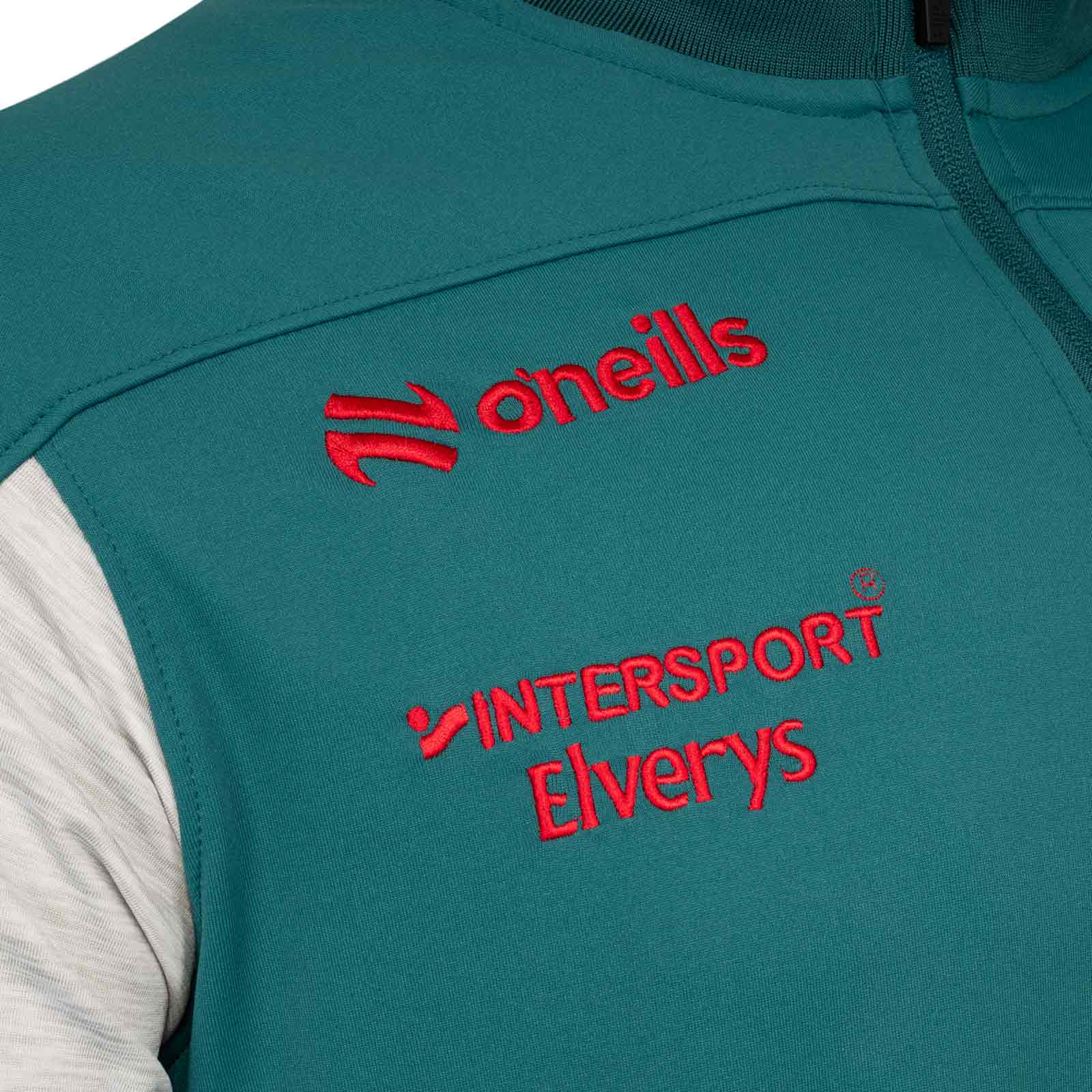 O'Neills Mayo GAA Graham Brushed Kids Half Zip Top - Image 4