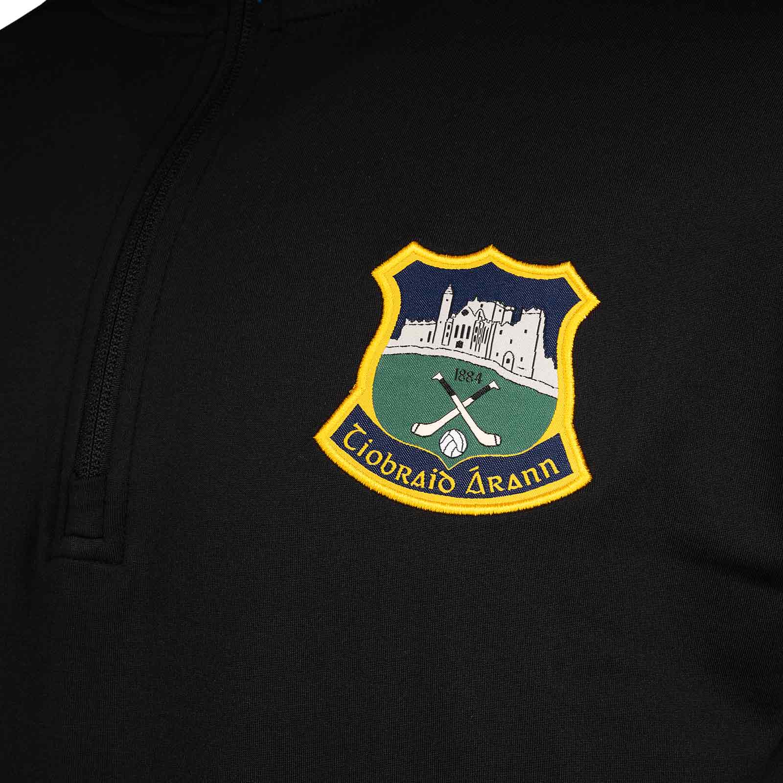 O'Neills Tipperary GAA Graham Brushed Half Zip Hoodie - Image 4