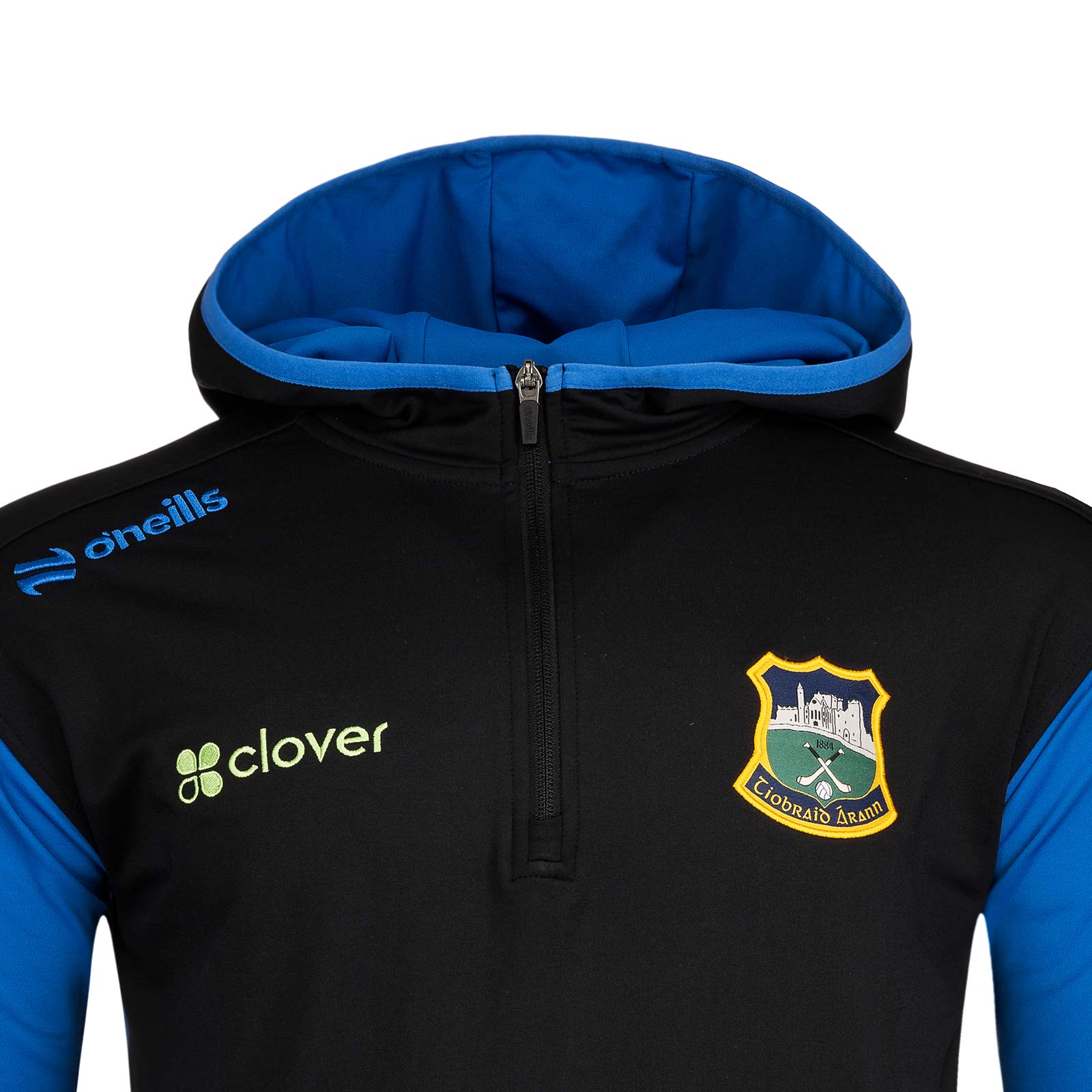 O'Neills Tipperary GAA Graham Brushed Half Zip Hoodie - Image 3