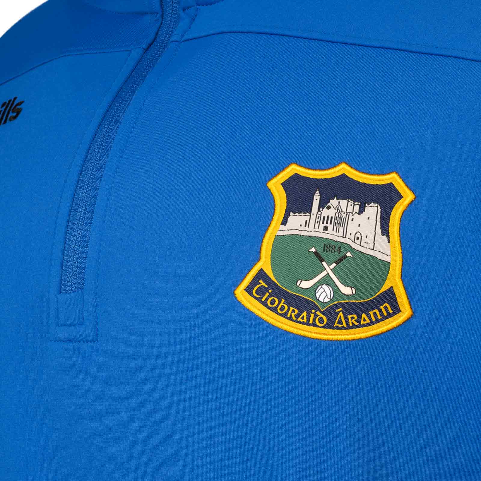 O'Neills Tipperary GAA Graham Brushed Half Zip Top - Image 4