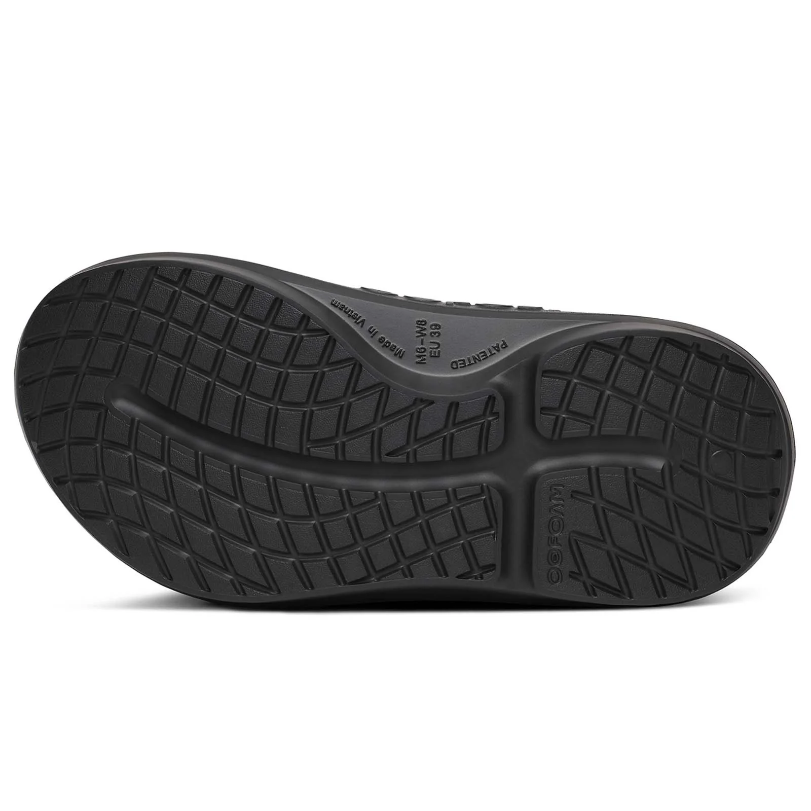 OOFOS OOriginal PLUS Womens Black Sandals - Image 4