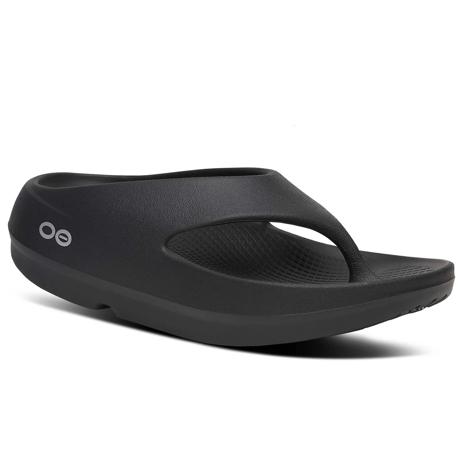 OOFOS OOriginal PLUS Womens Black Sandals - Image 7