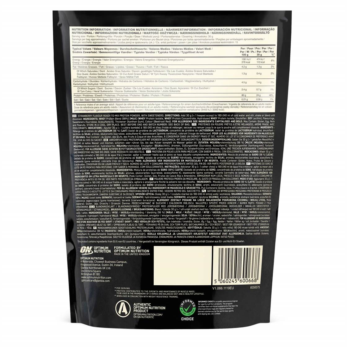 Optimum Nutrition 100% Whey Gold Standard - Image 4