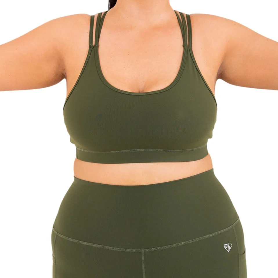 Peachylean Hero Womens Medium-Support Sports Bra - Image 3