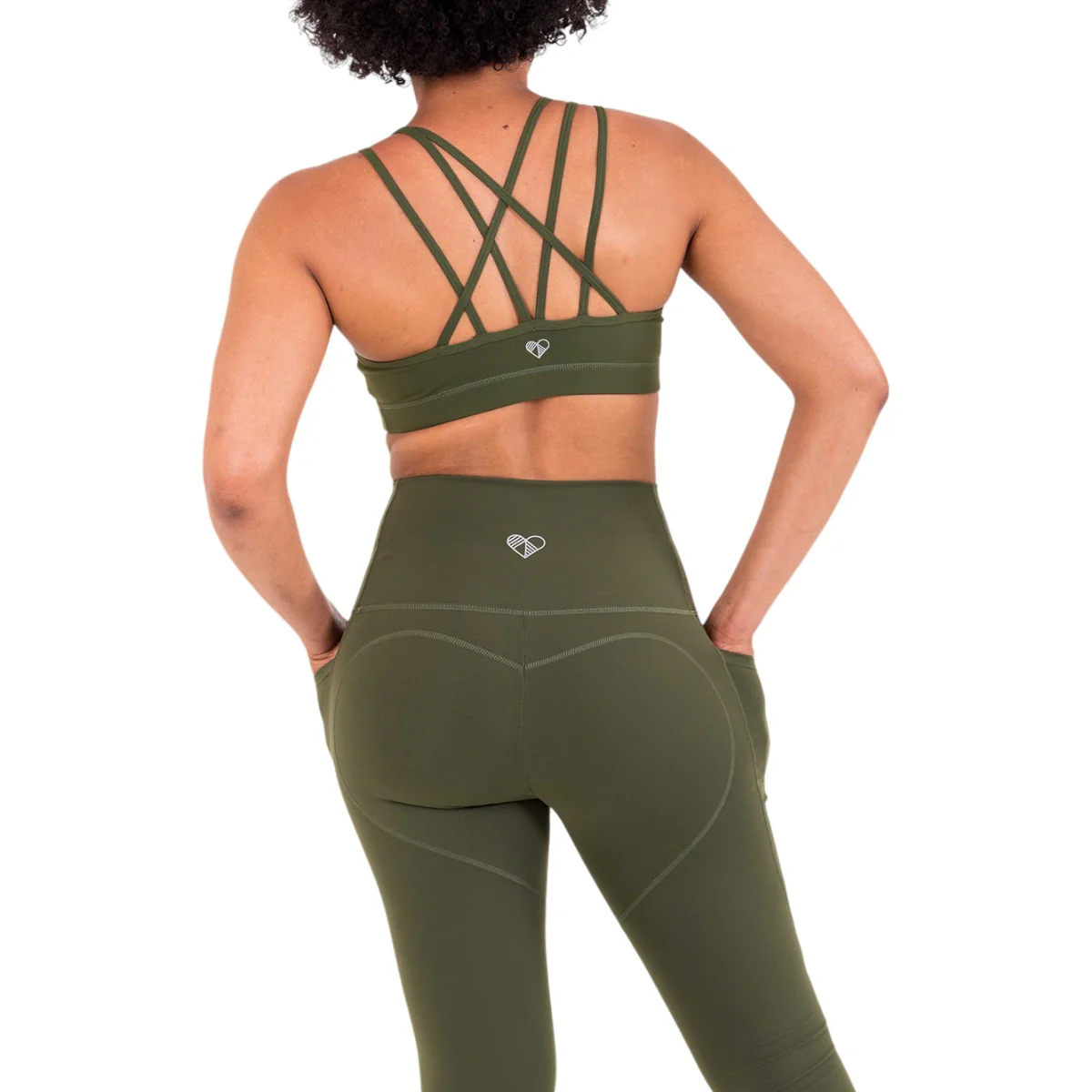 Peachylean Hero Womens Medium-Support Sports Bra - Image 5