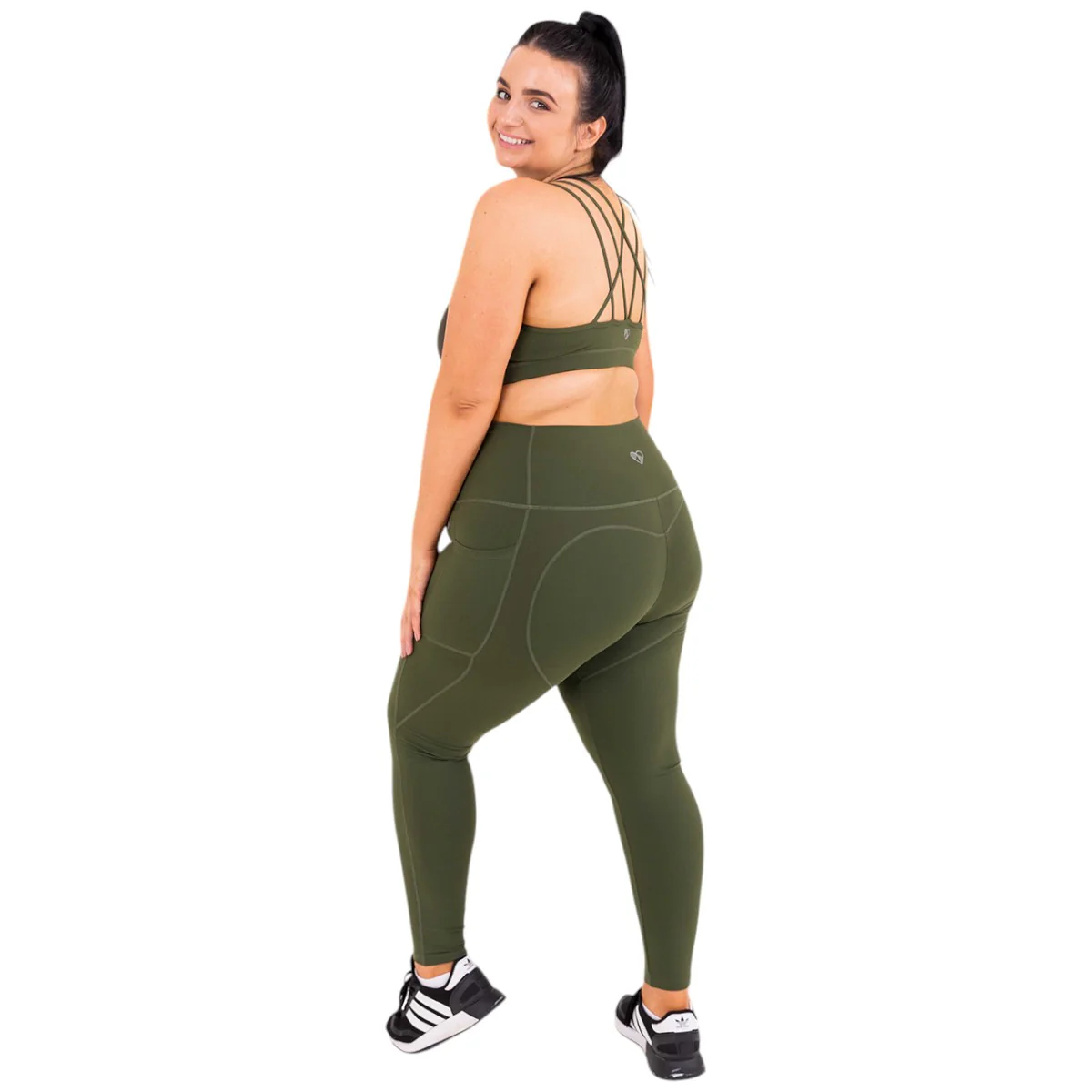 Peachylean Hero Womens Medium-Support Sports Bra - Image 9