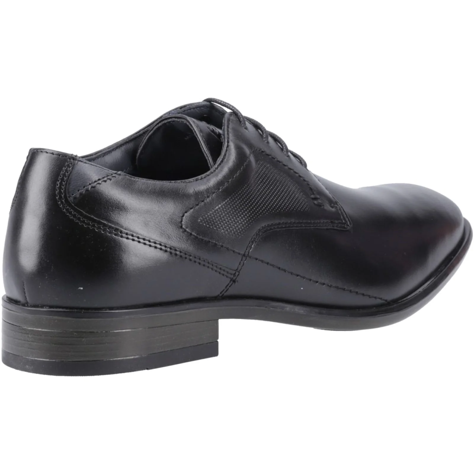 Pod Mens Carl Derby Shoes Black - Image 4