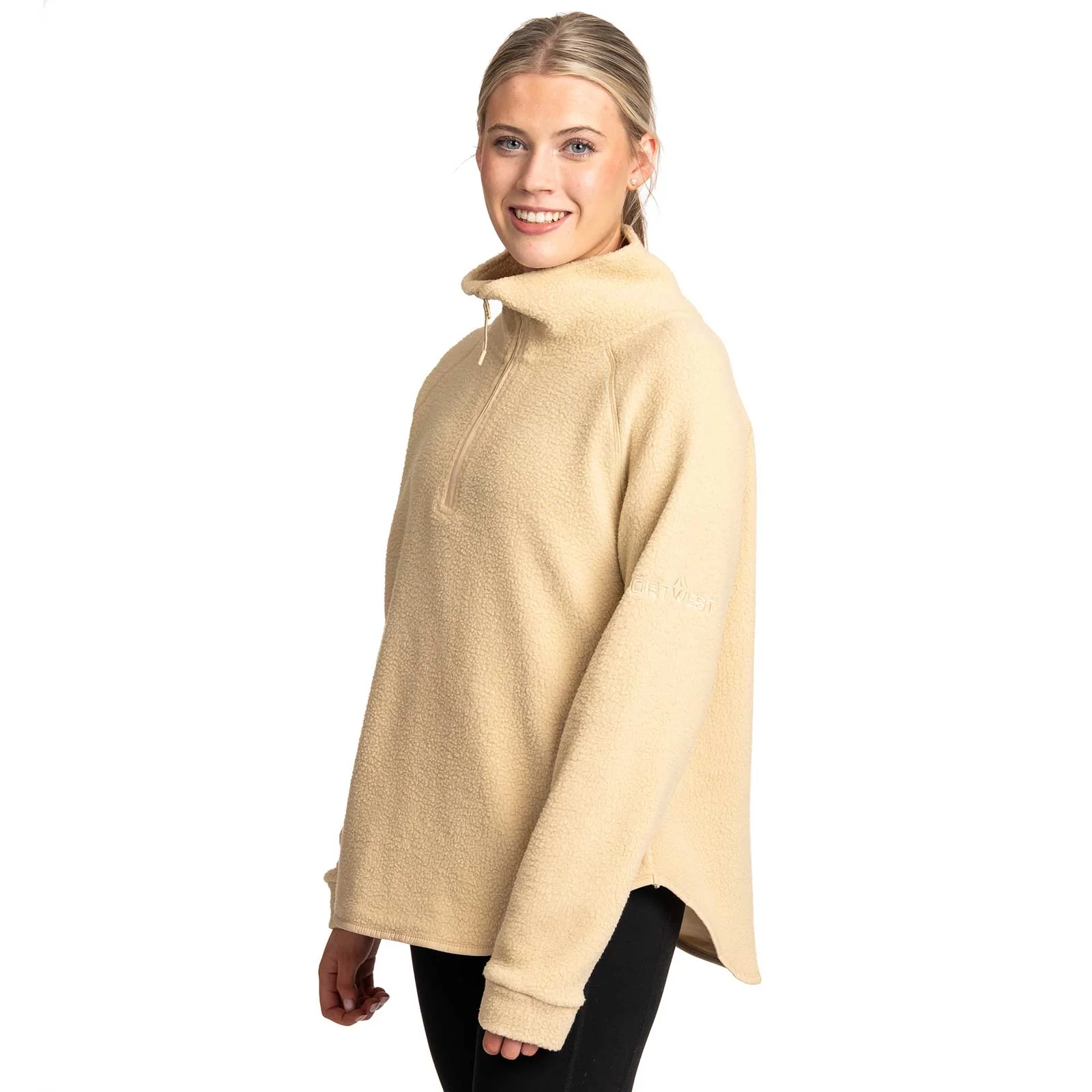 Portwest Wicklow Anti-Pill Womens Half-Zip Fleece - Image 5