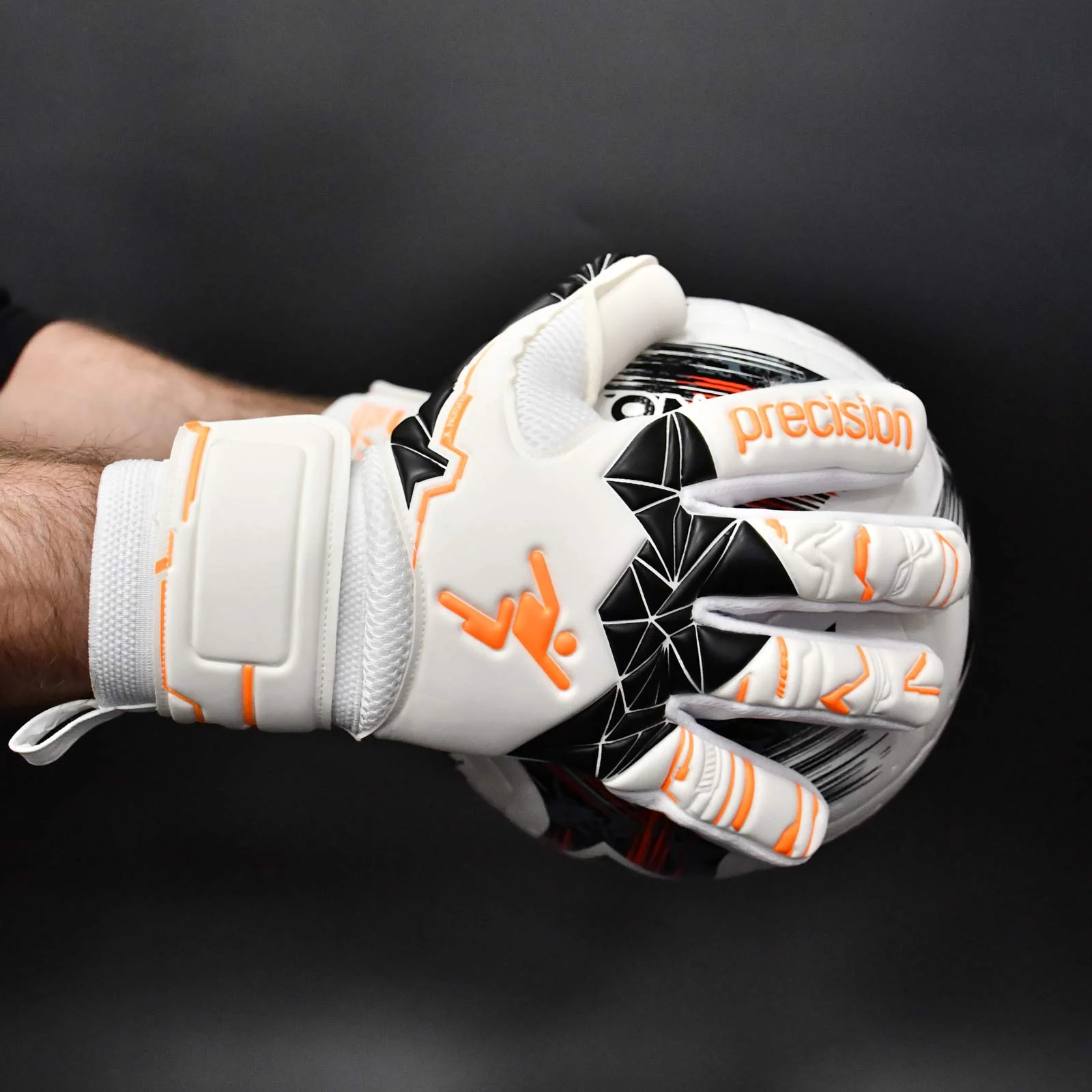 Precision Fusion X Negative Replica Goalkeeper Gloves - Image 4