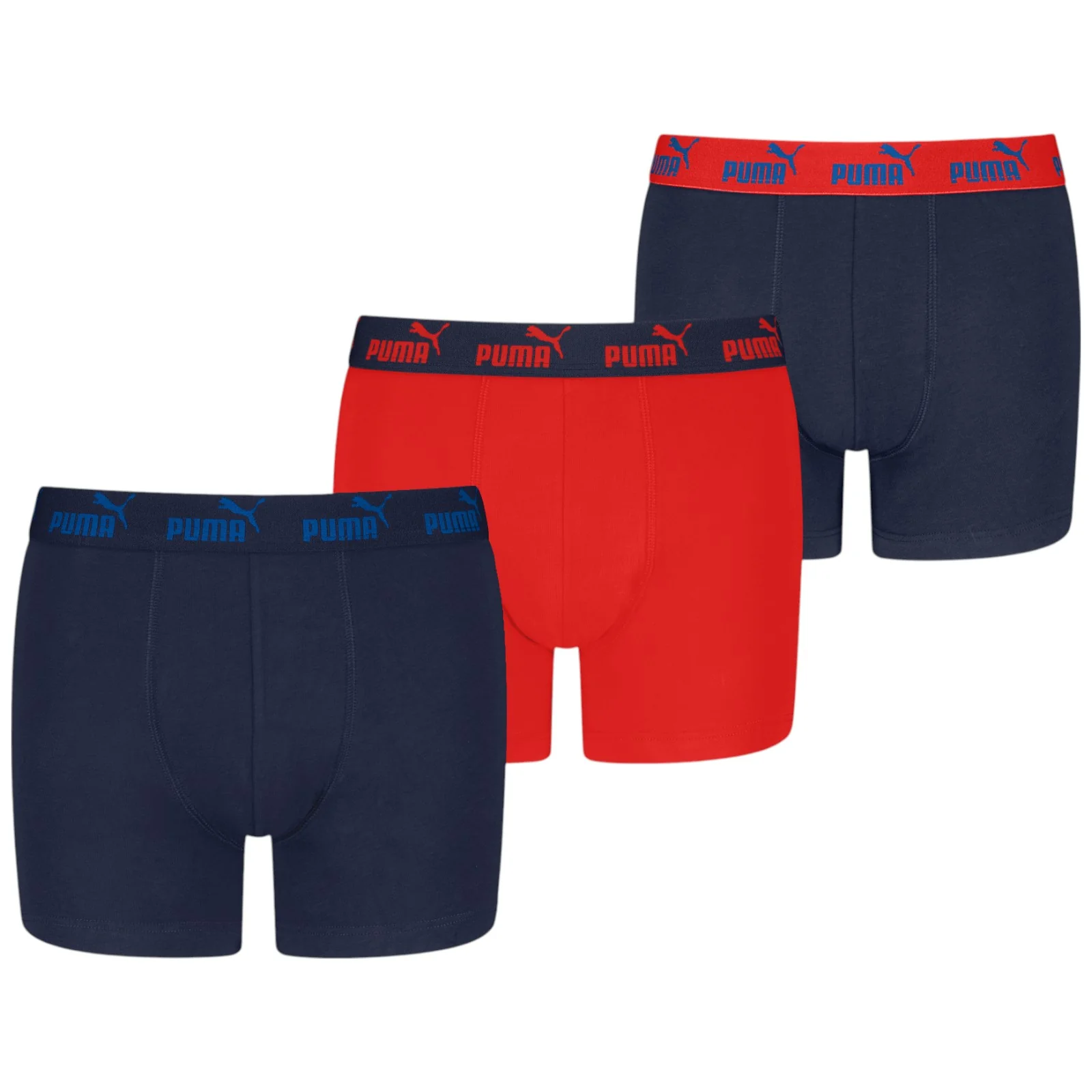 Puma Elements Boys Basic Boxers - 3-Pack