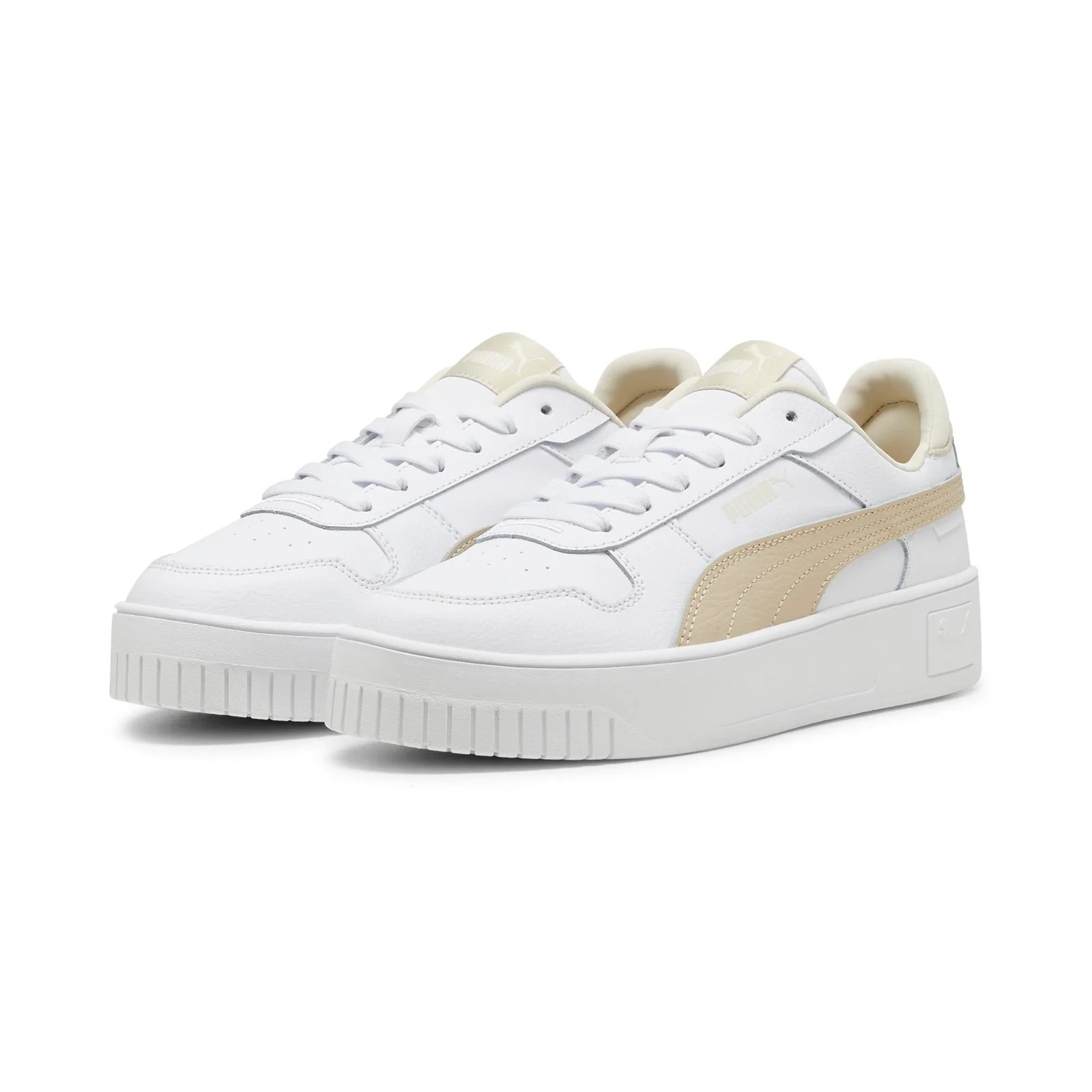 Puma Carina Street Womens White/Beige - Image 6