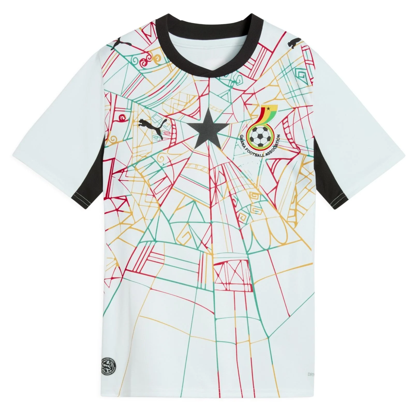 Puma Ghana Football World Cup 2026 Kids Home Jersey