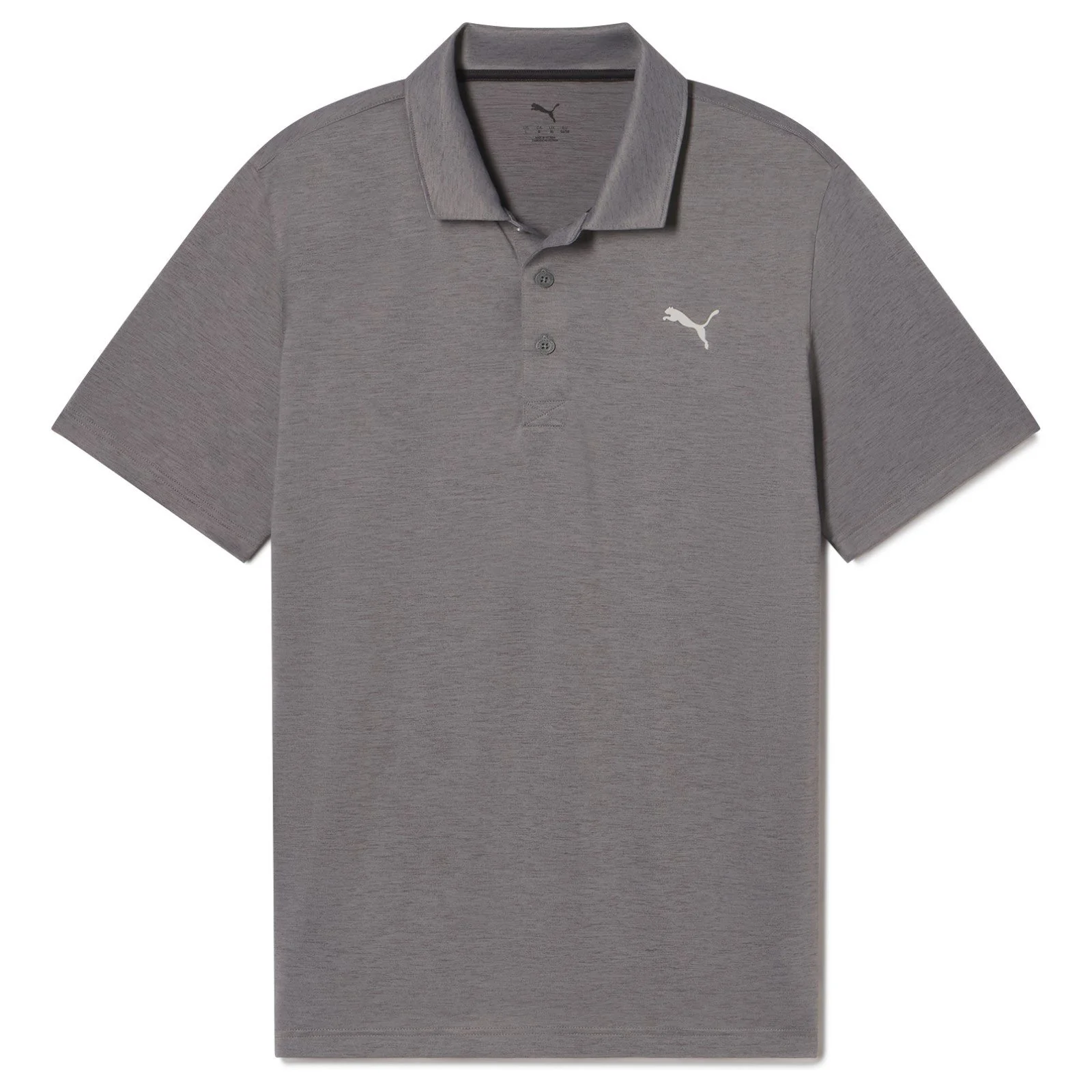 Puma Icon Heather 2.0 Mens Short-Sleeve Golf Polo Shirt - Image 5