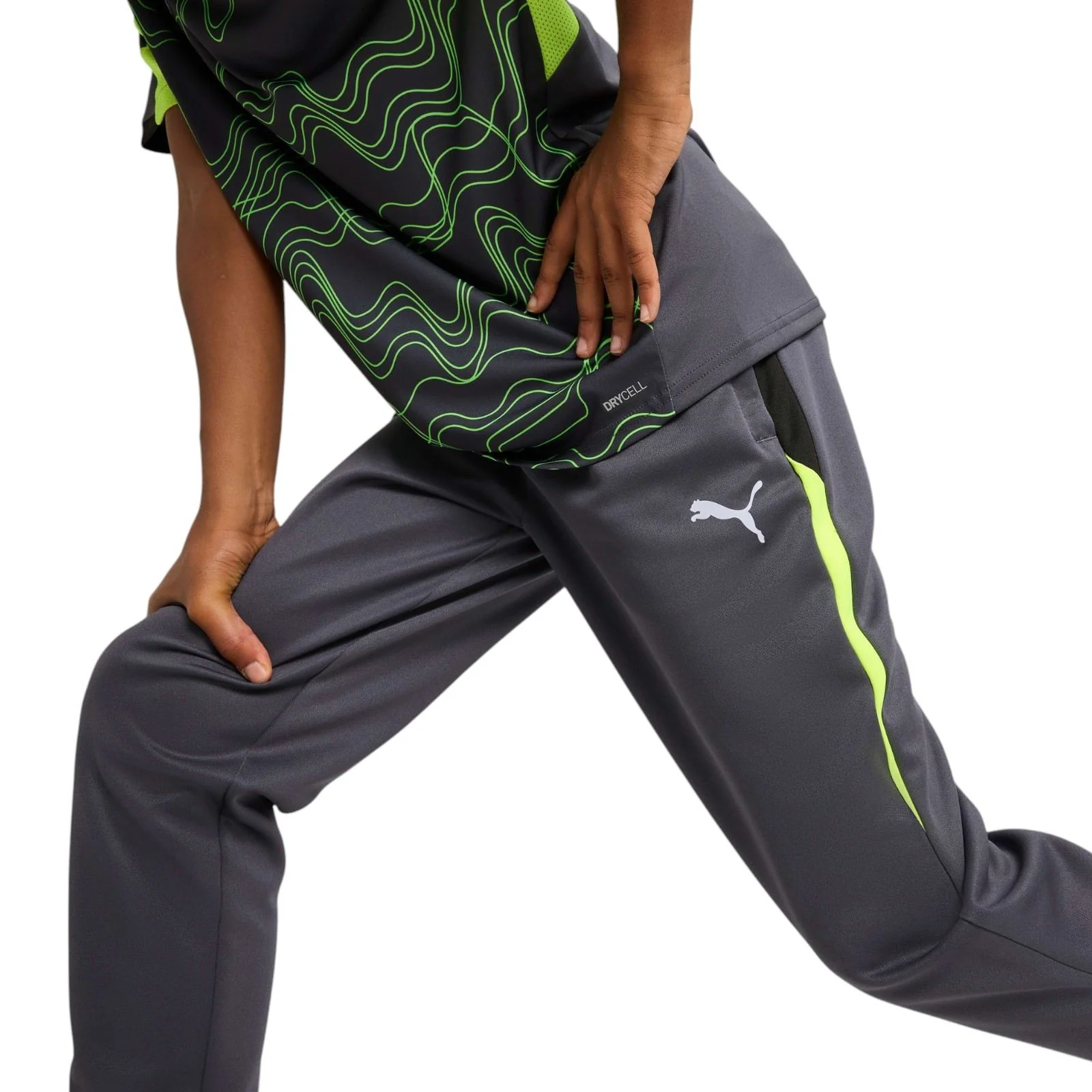 Puma IndividualLIGA Kids Medium-Rise Training Pant - Image 3