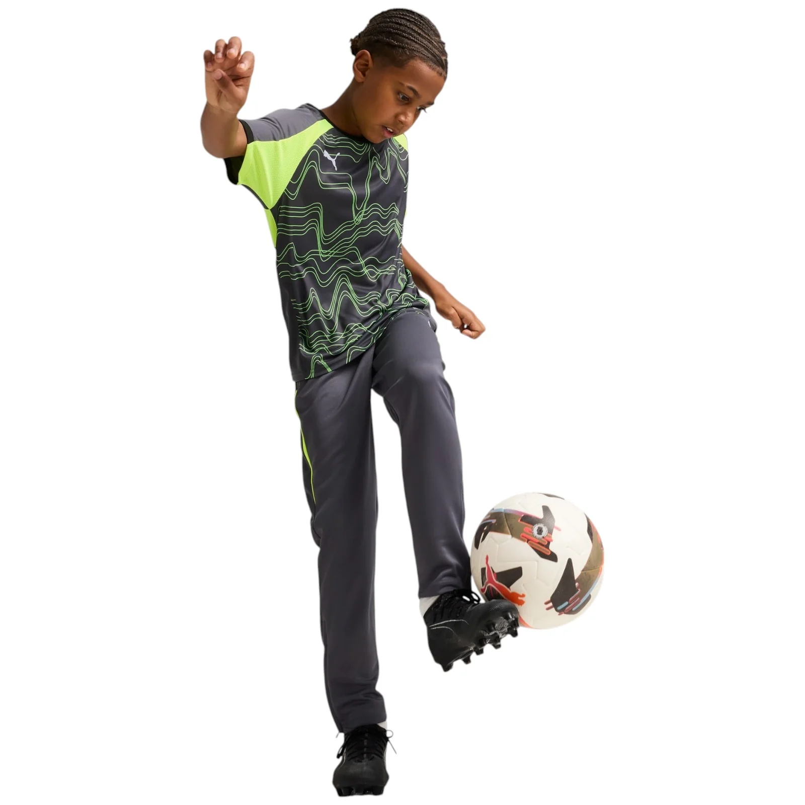Puma IndividualLIGA Kids Medium-Rise Training Pant - Image 6