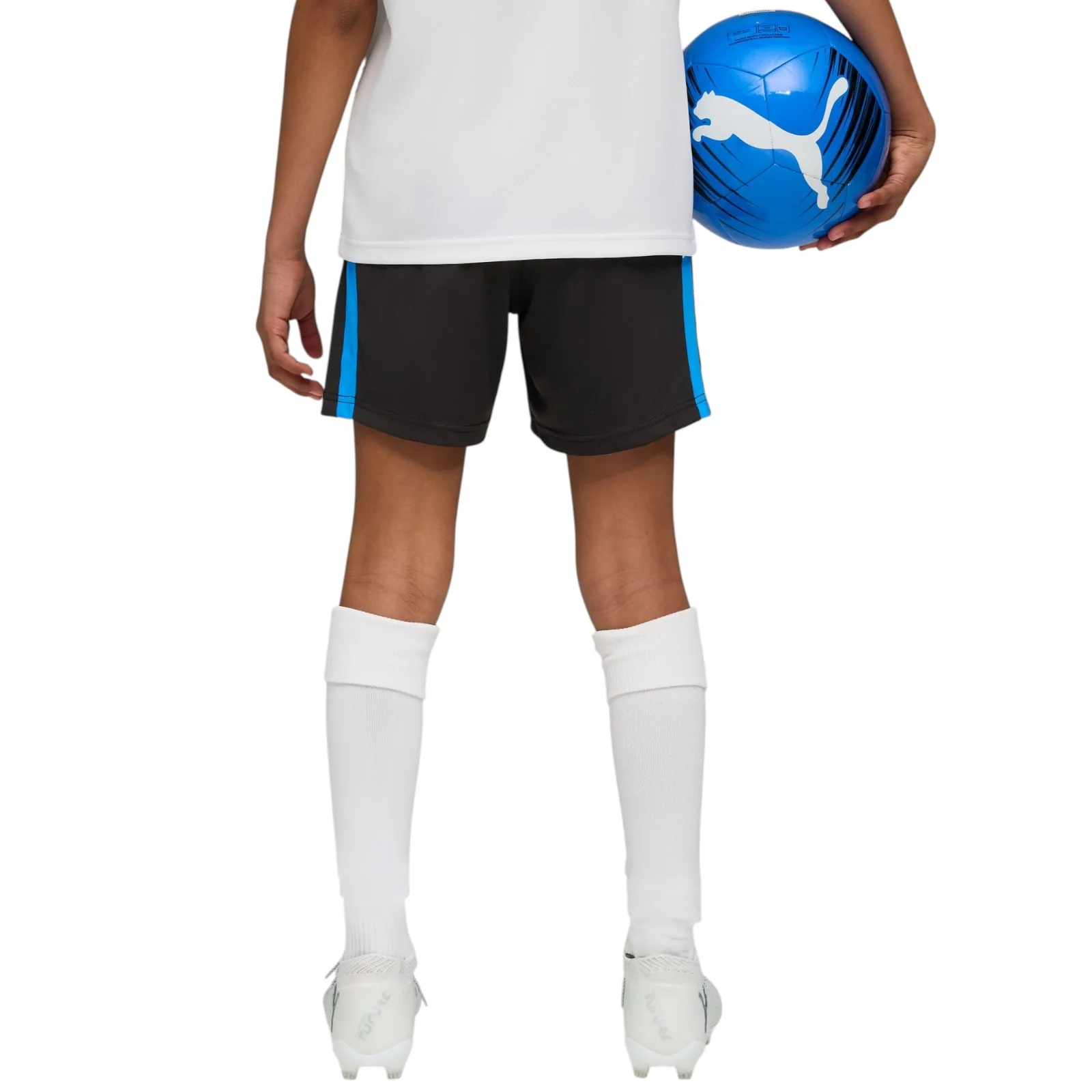 Puma IndividualFinal Kids Medium-Rise Training Shorts - Image 2