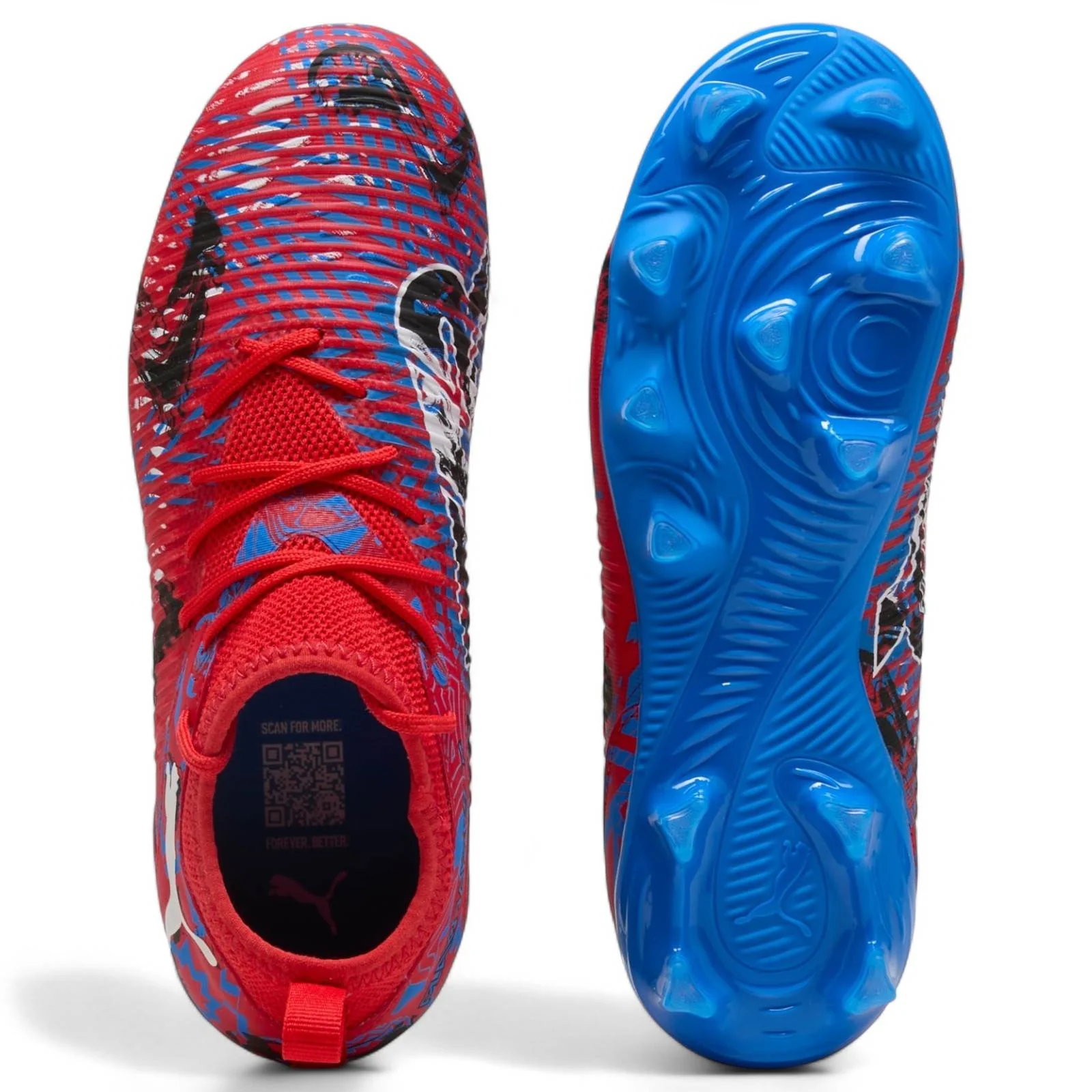 Puma Future 8 Match Playmakers Kids Firm Ground Football Boots - Image 3